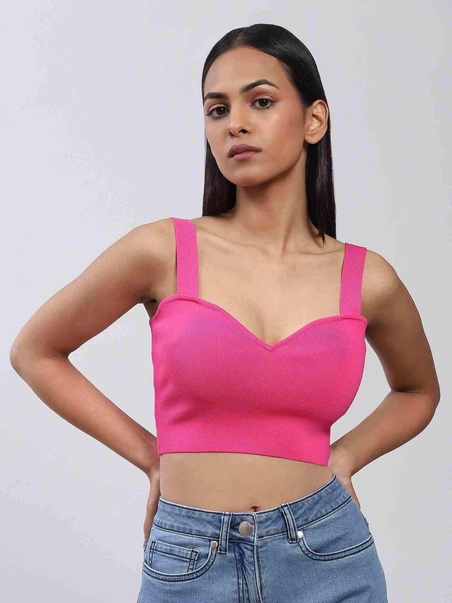 Pink Leisure Basics Top