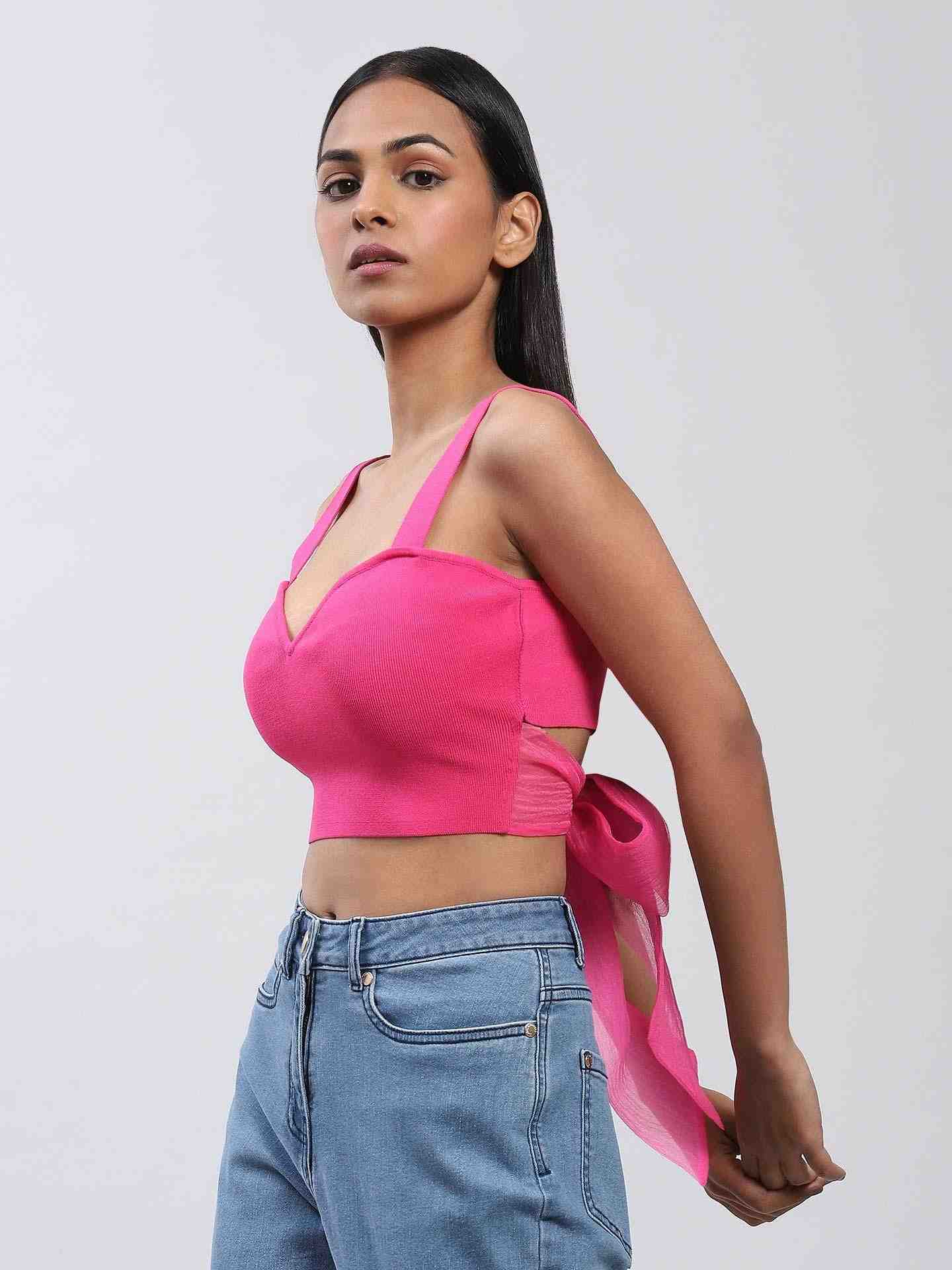 Pink Leisure Basics Top