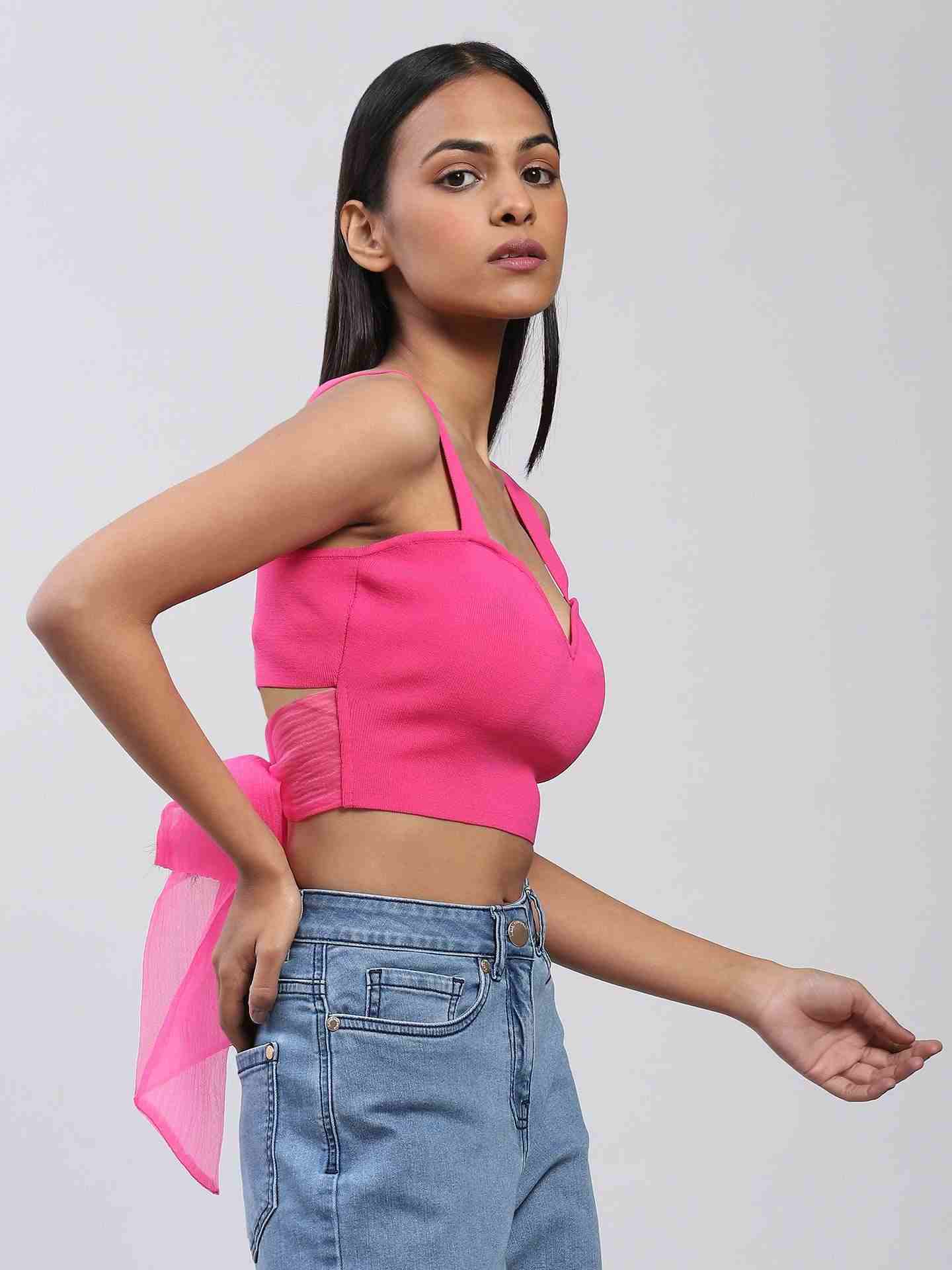 Pink Leisure Basics Top