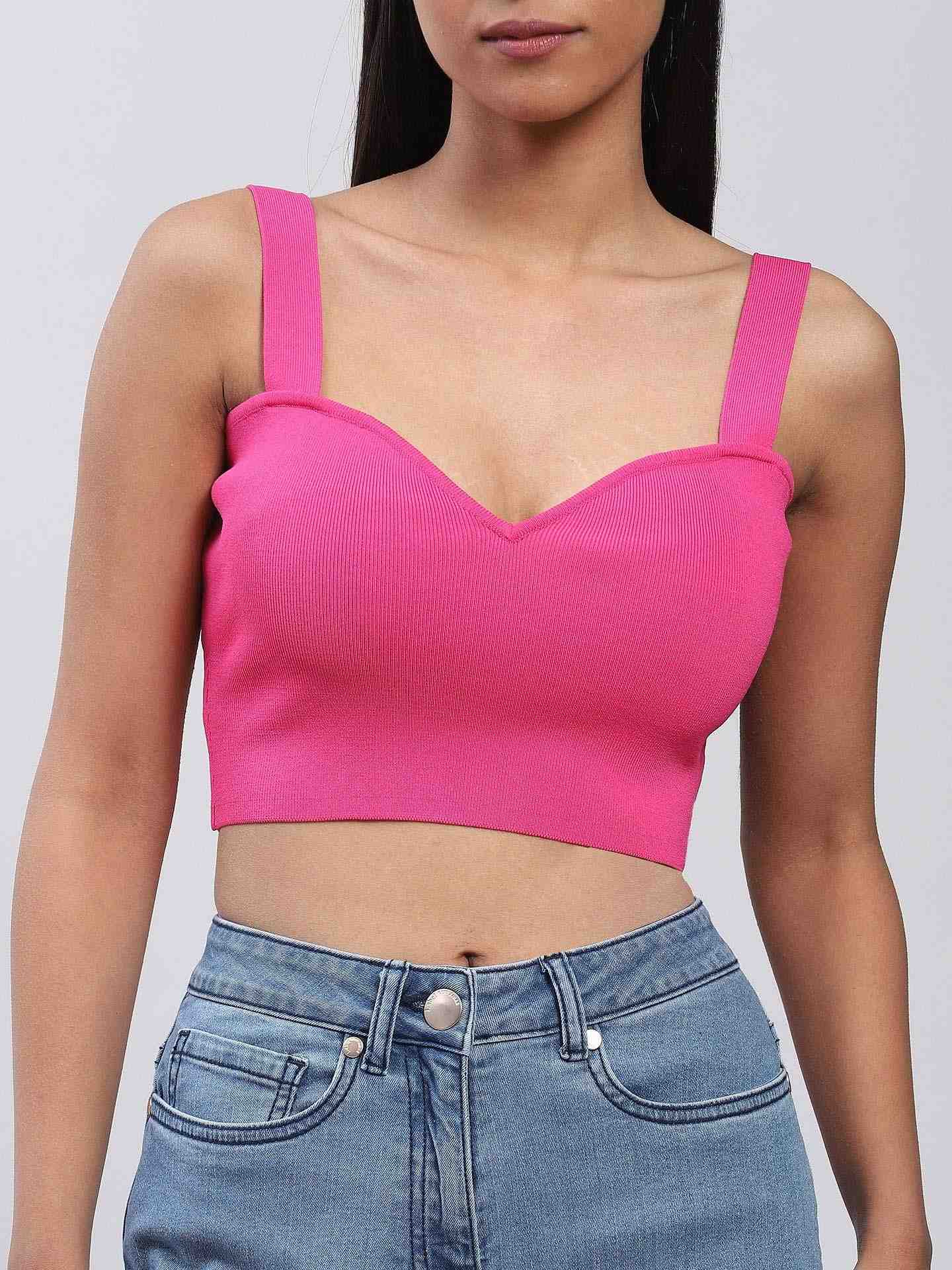 Pink Leisure Basics Top