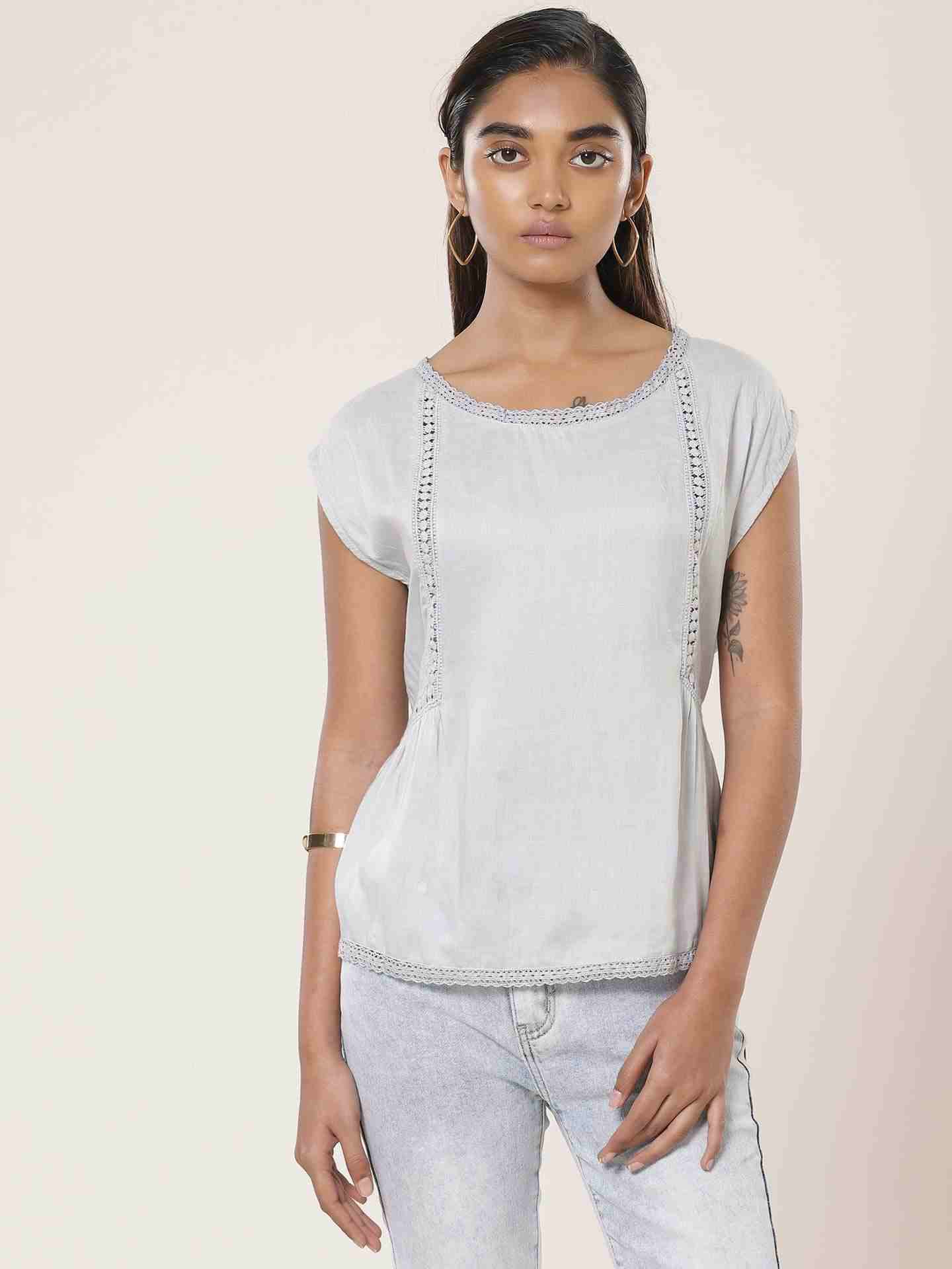 Grey Leisure Basics T-Shirt
