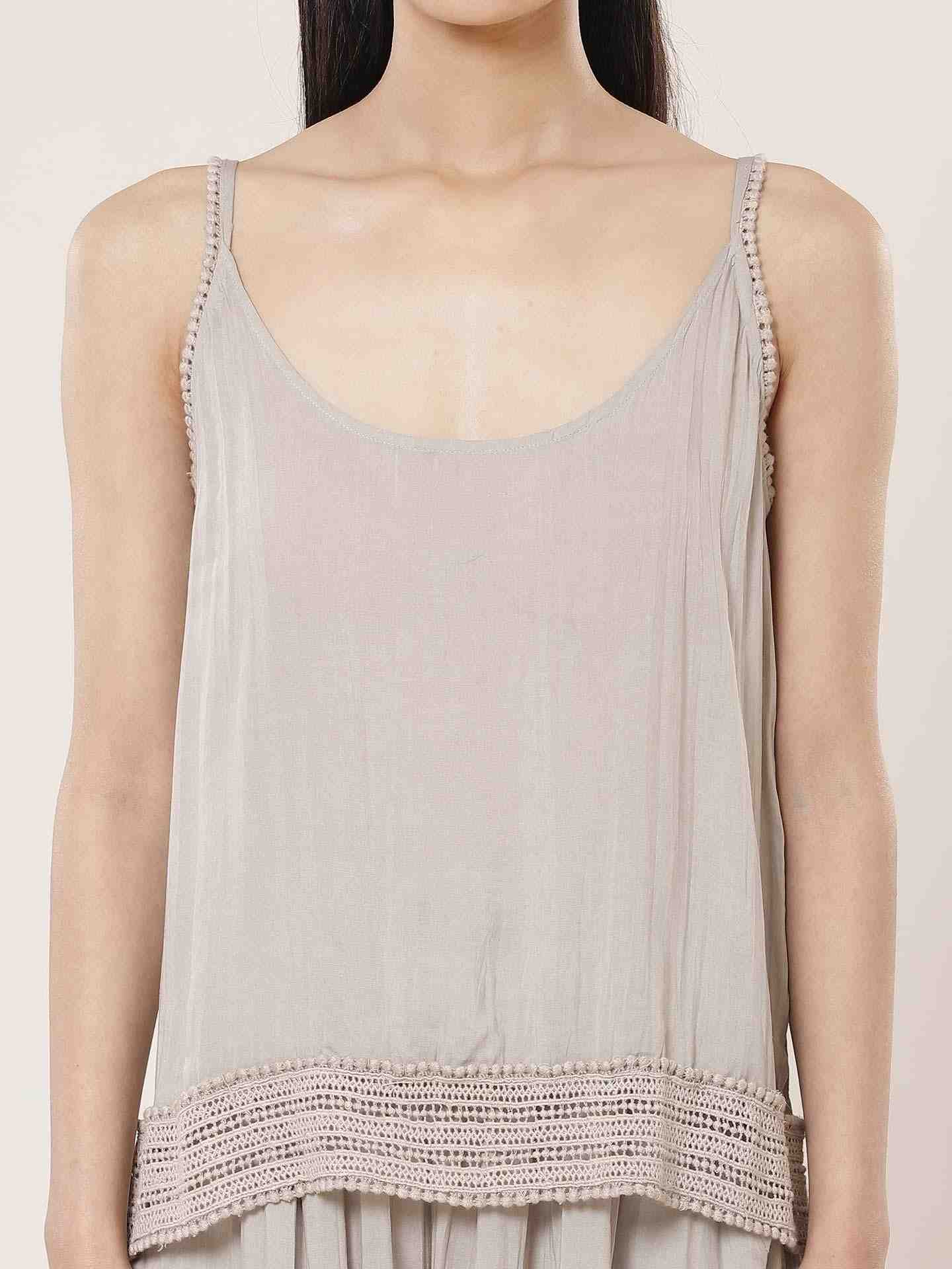 Grey Leisure Basics Top