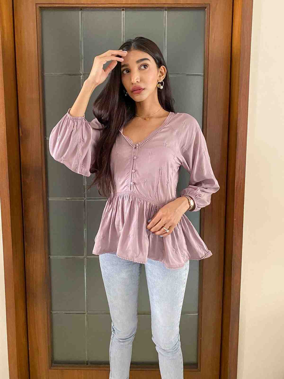 Lavender Leisure Basics Top