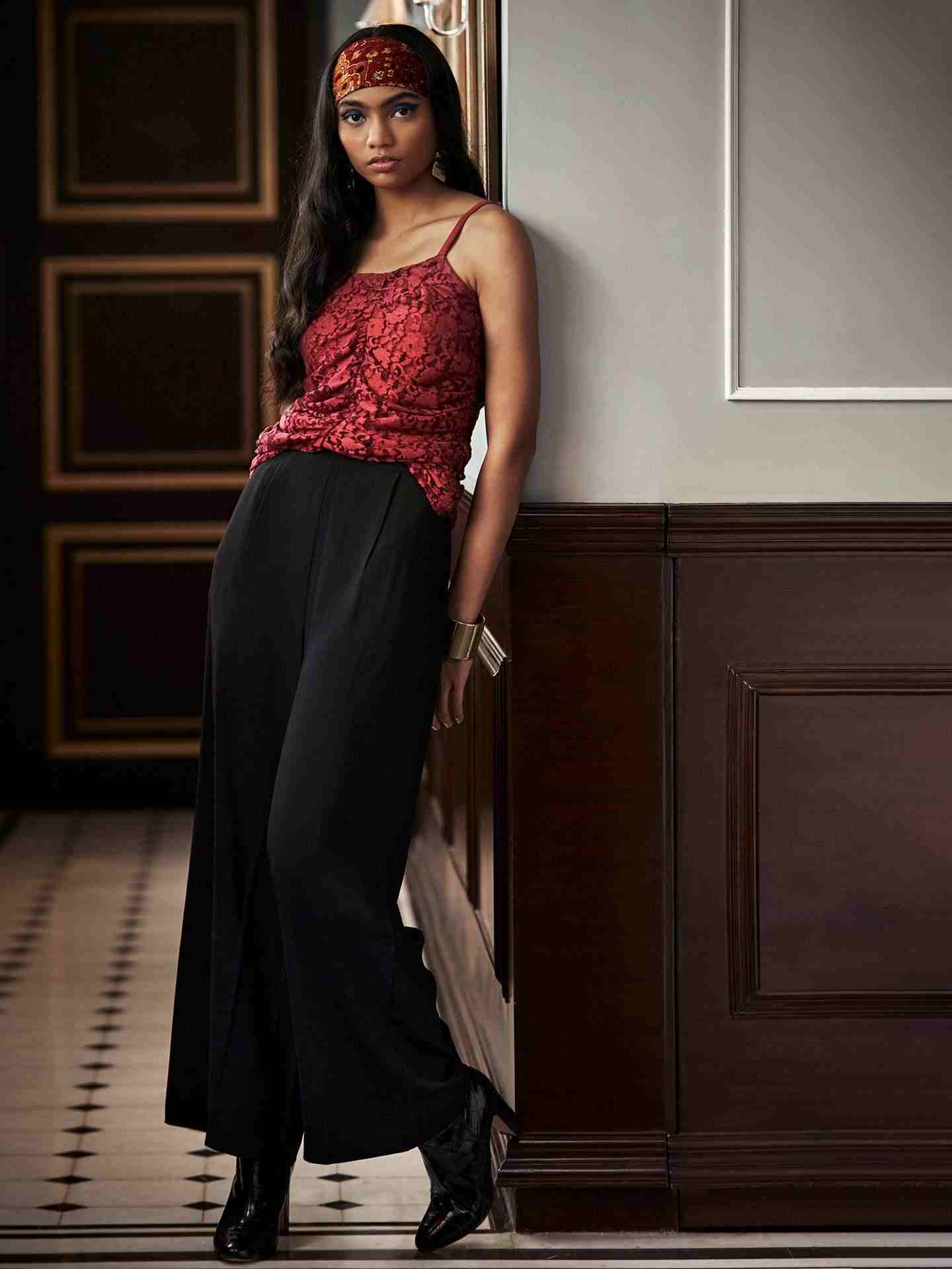 Pink Fashion Flair Top