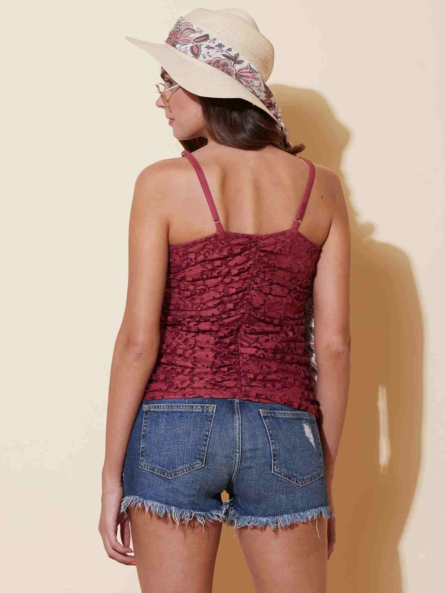 Pink Fashion Flair Top