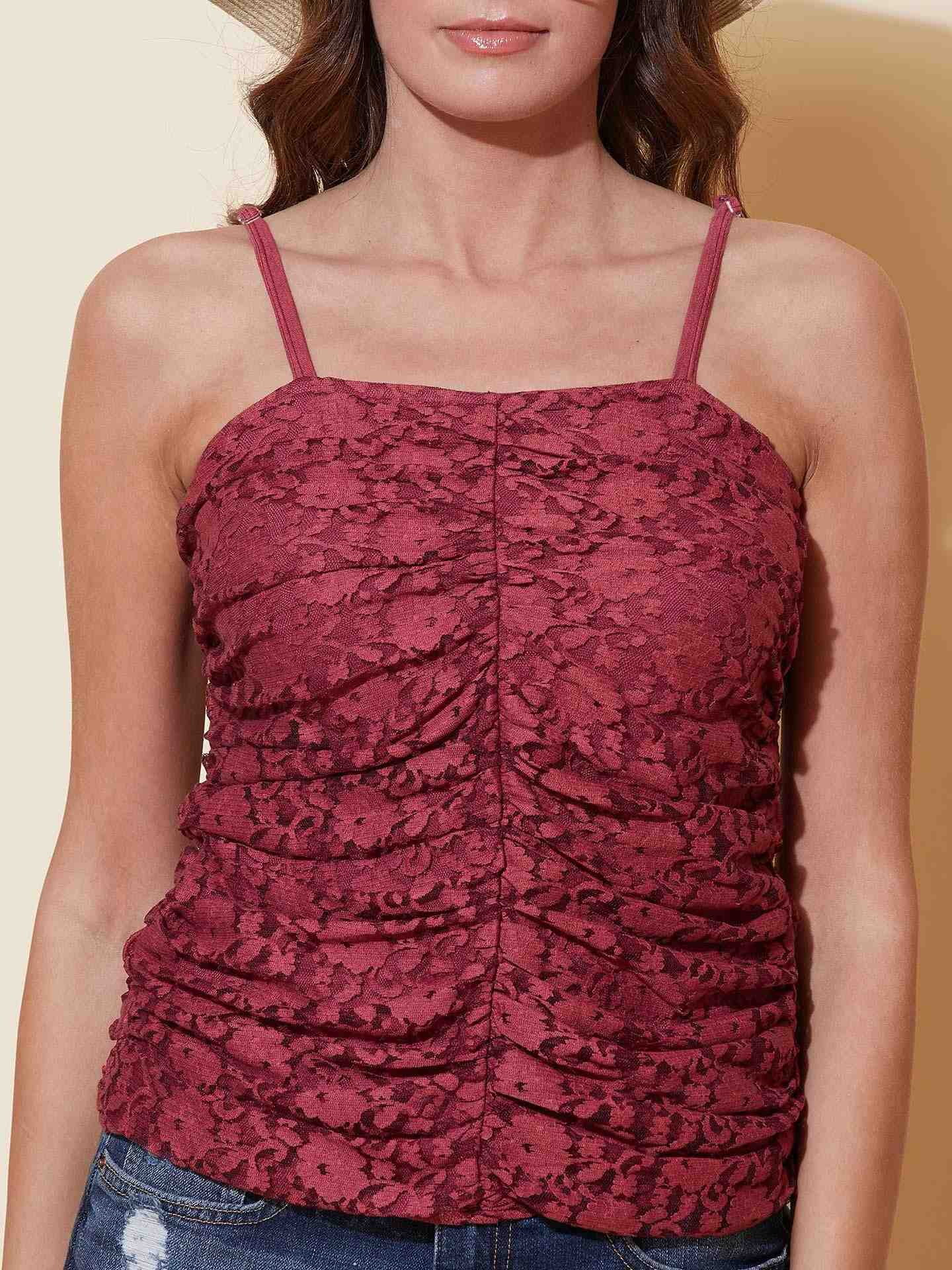 Pink Fashion Flair Top