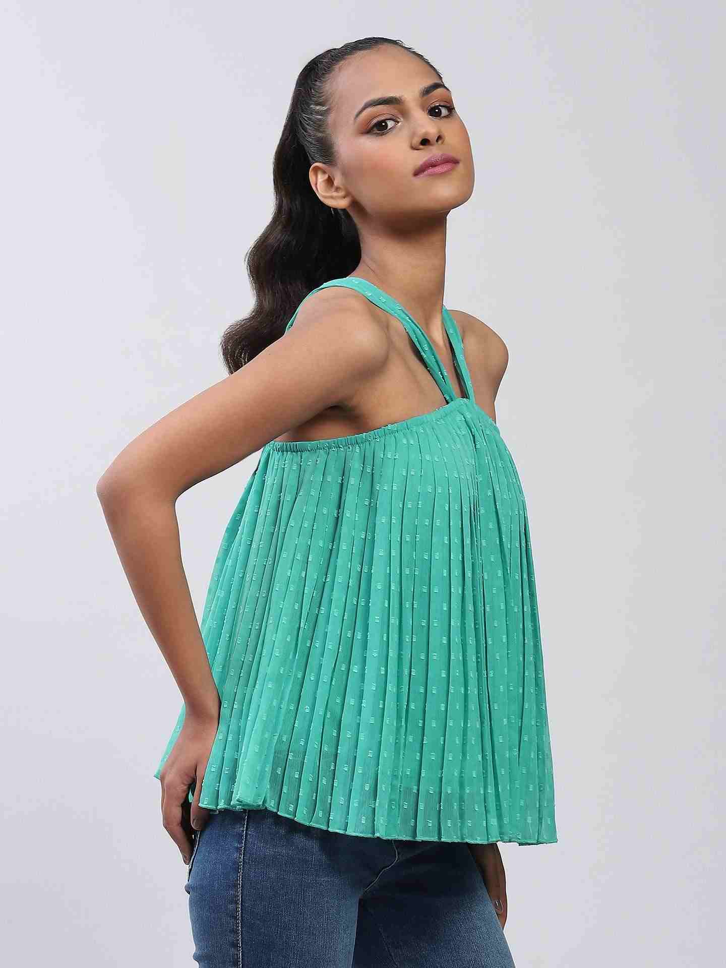 Aqua Rosalia Top