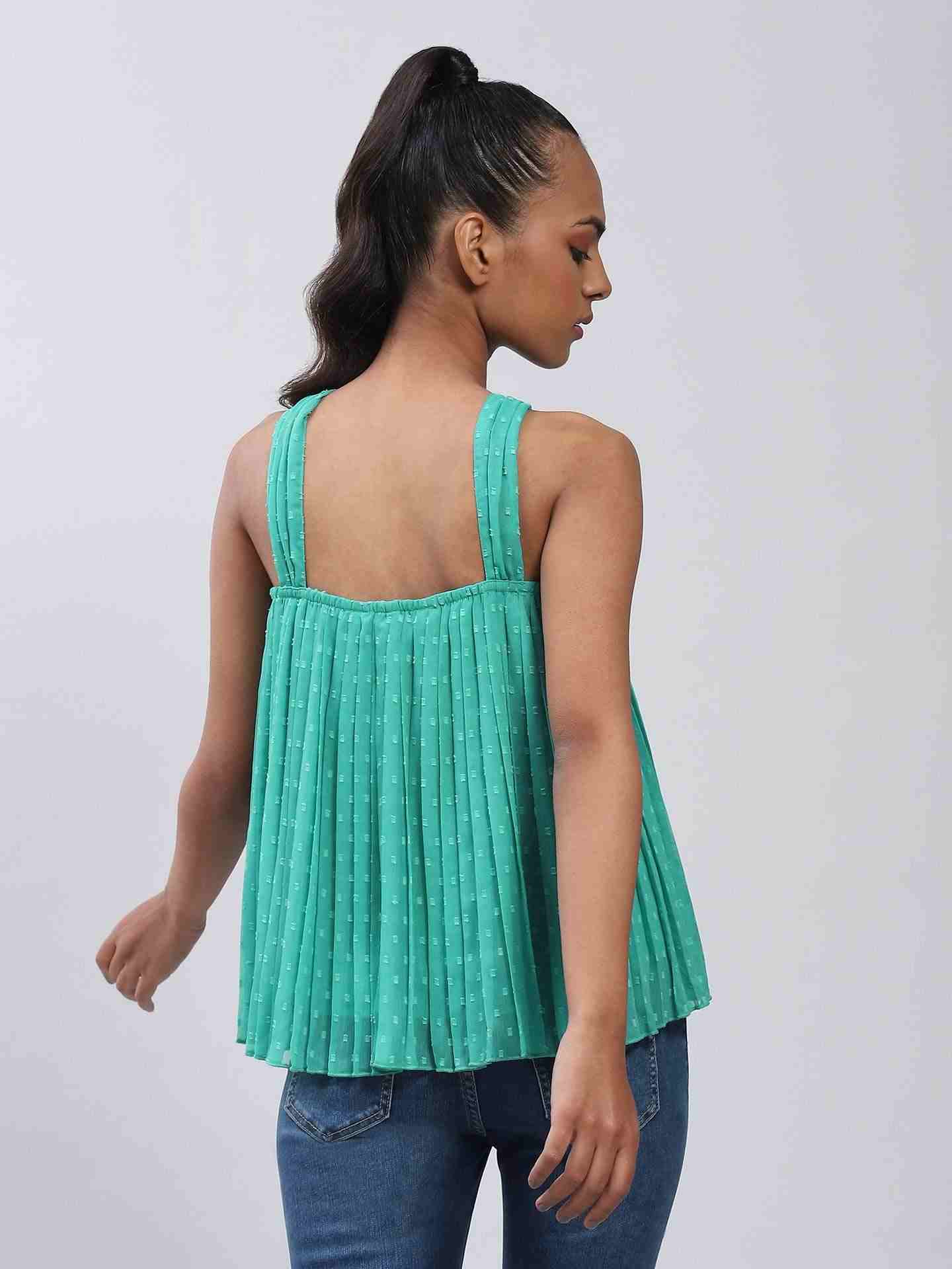 Aqua Rosalia Top