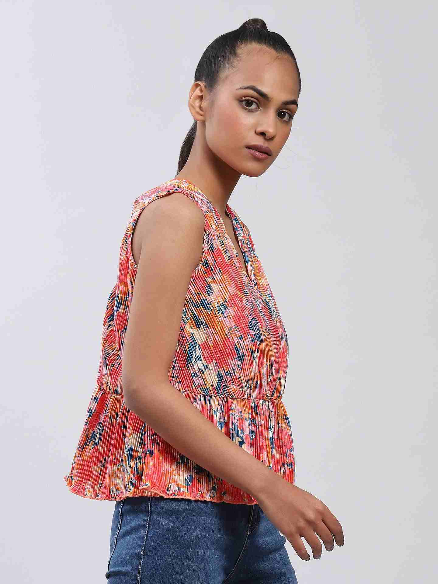 Orange Mishka Top