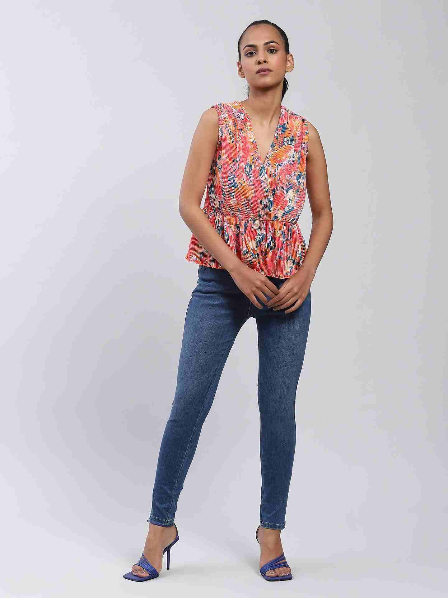 Orange Mishka Top