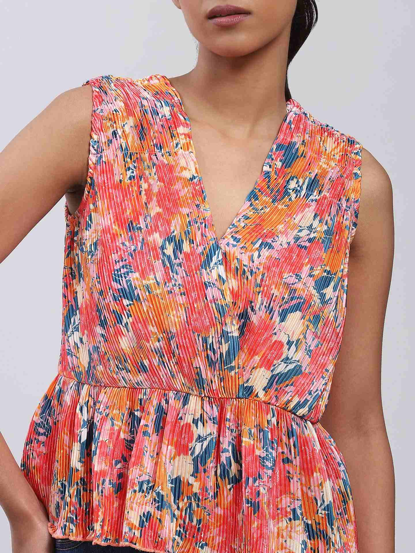 Orange Mishka Top