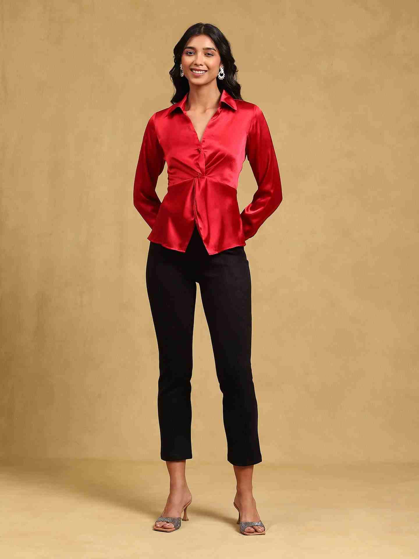 Red Aimiee Shirts