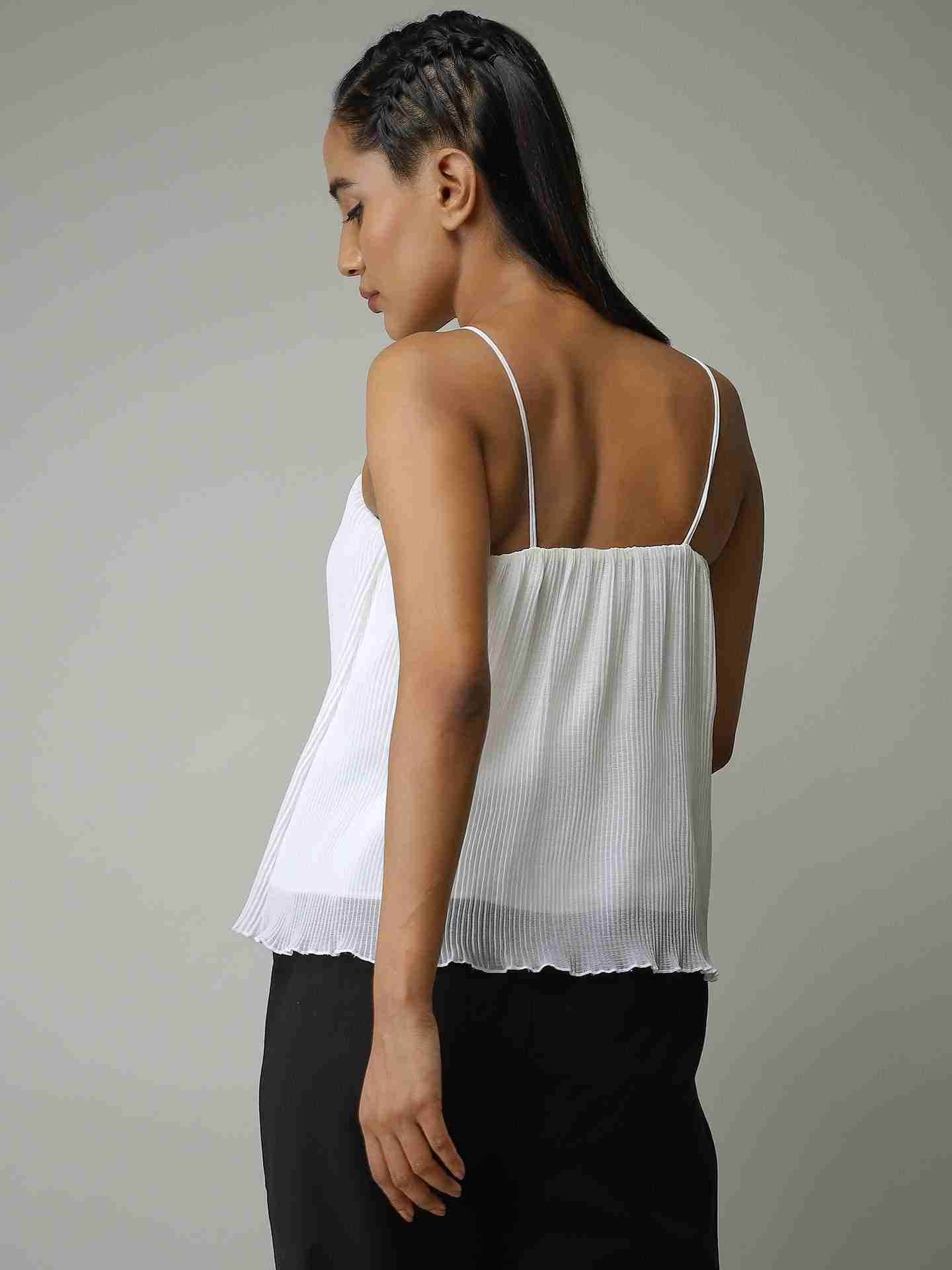 White Leisure Basics Top