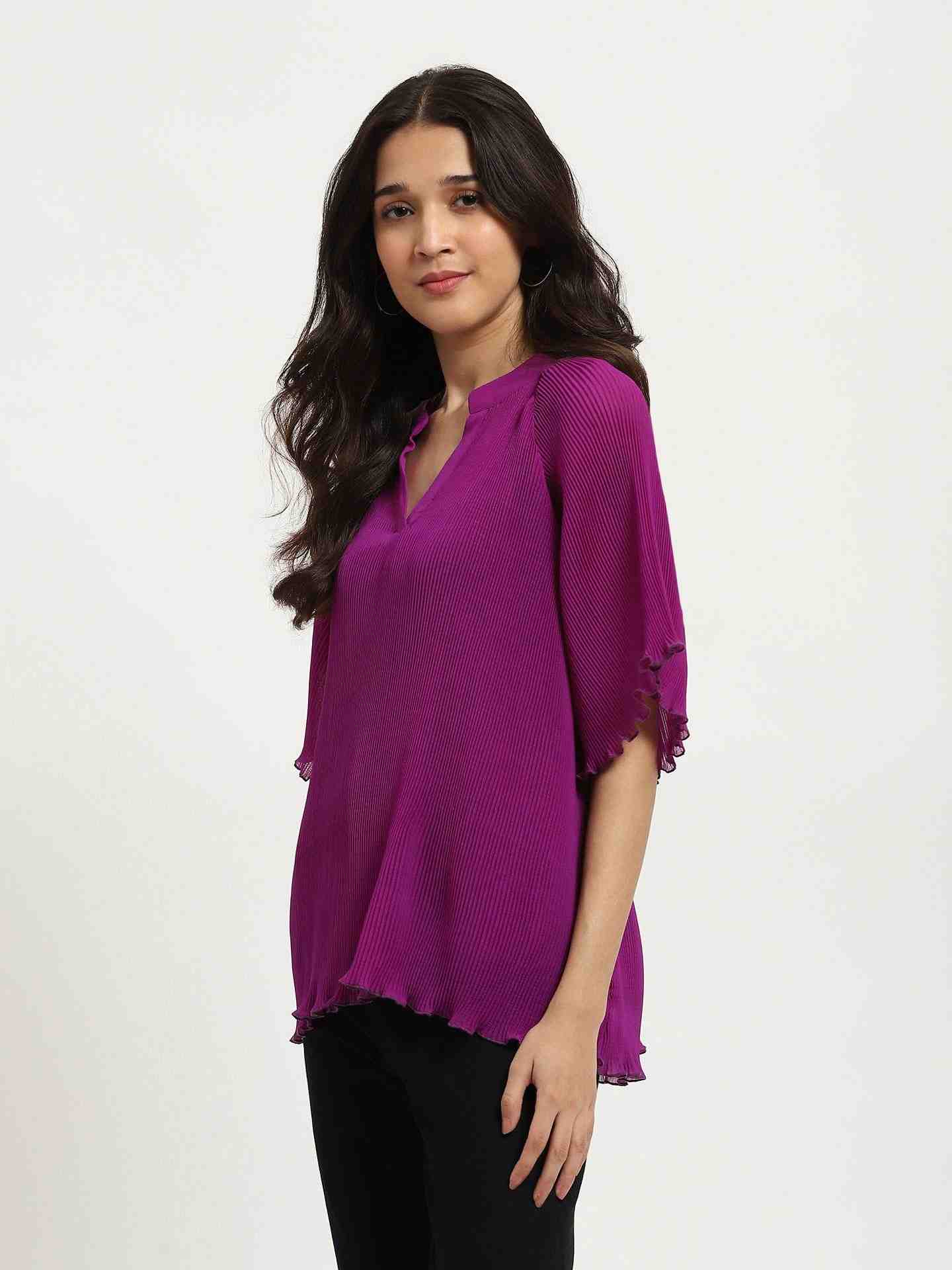 Purple Tracy Top