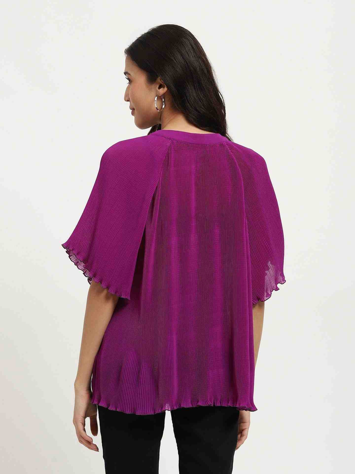 Purple Tracy Top