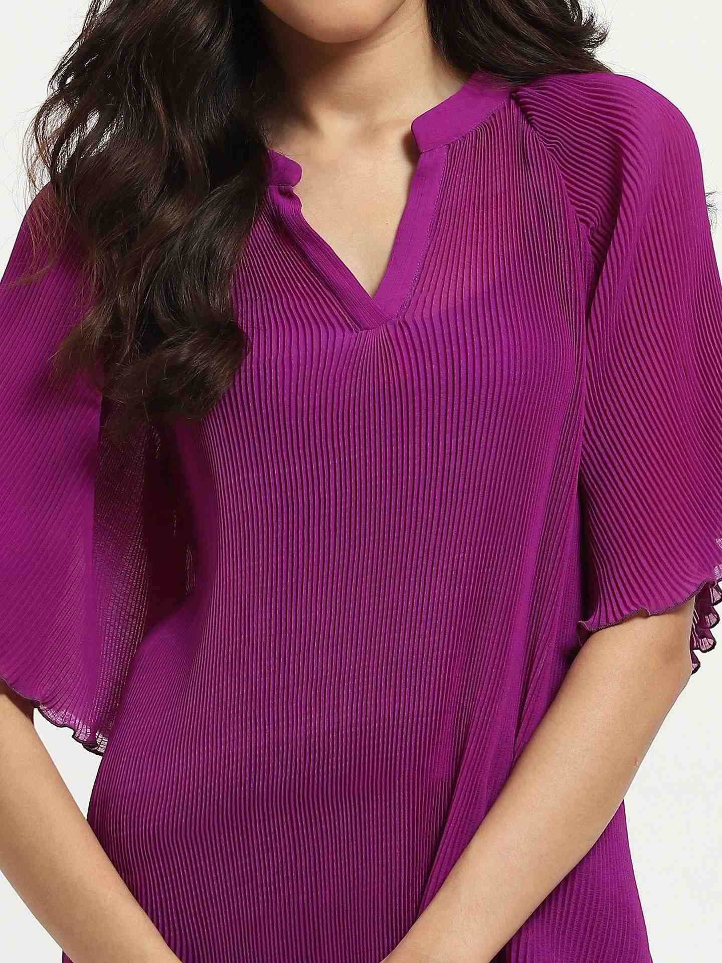 Purple Tracy Top