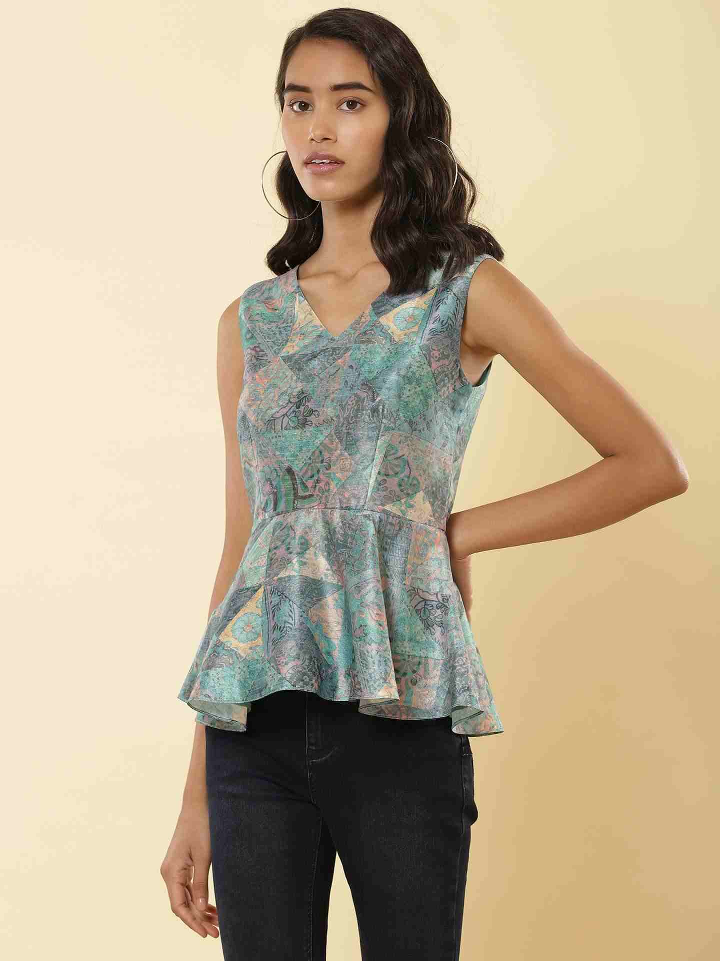 Green Patch Play Top