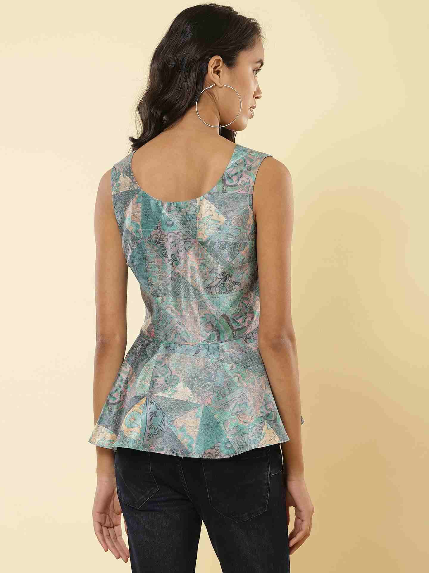 Green Patch Play Top