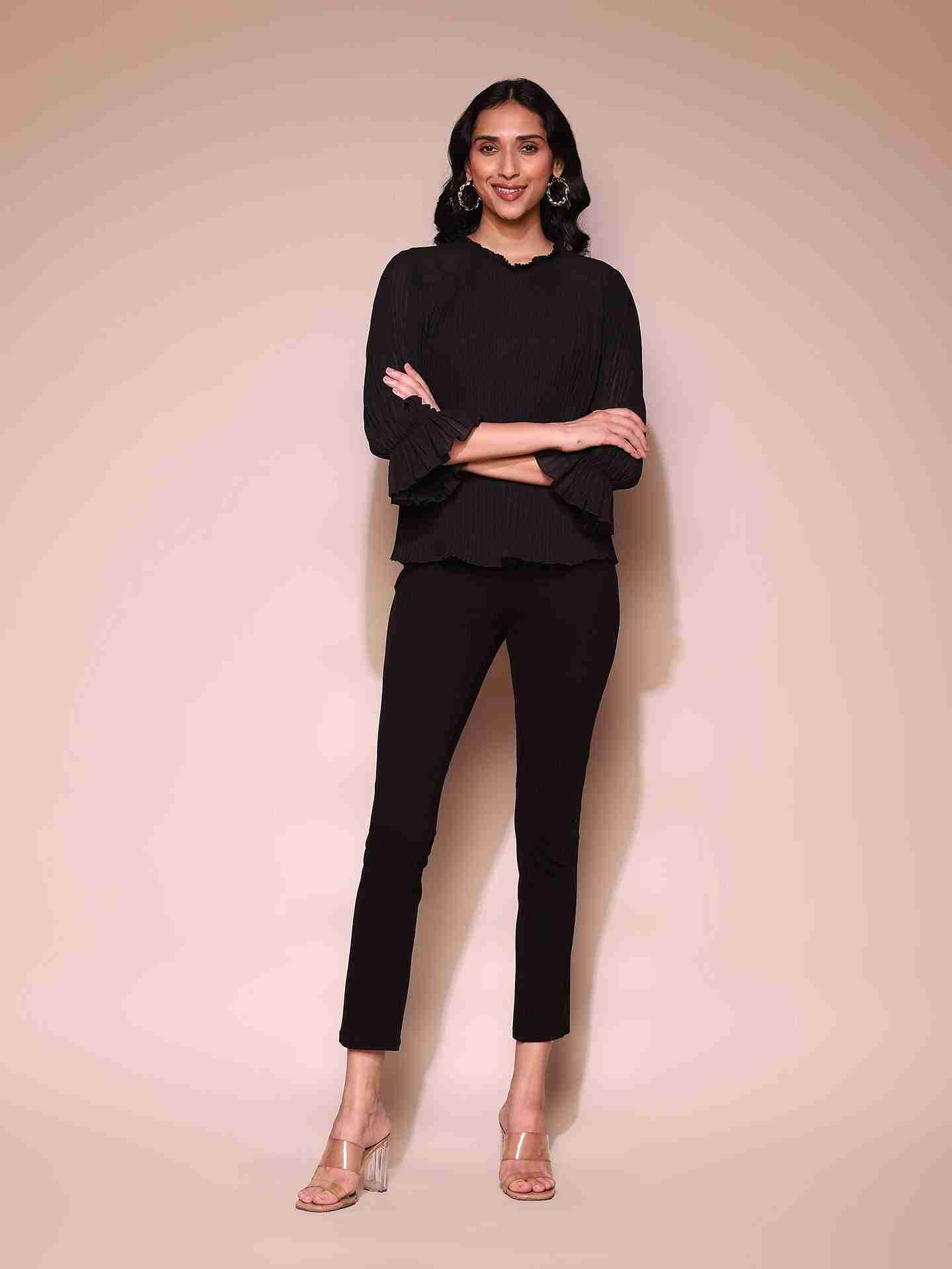 Black Ayli Top