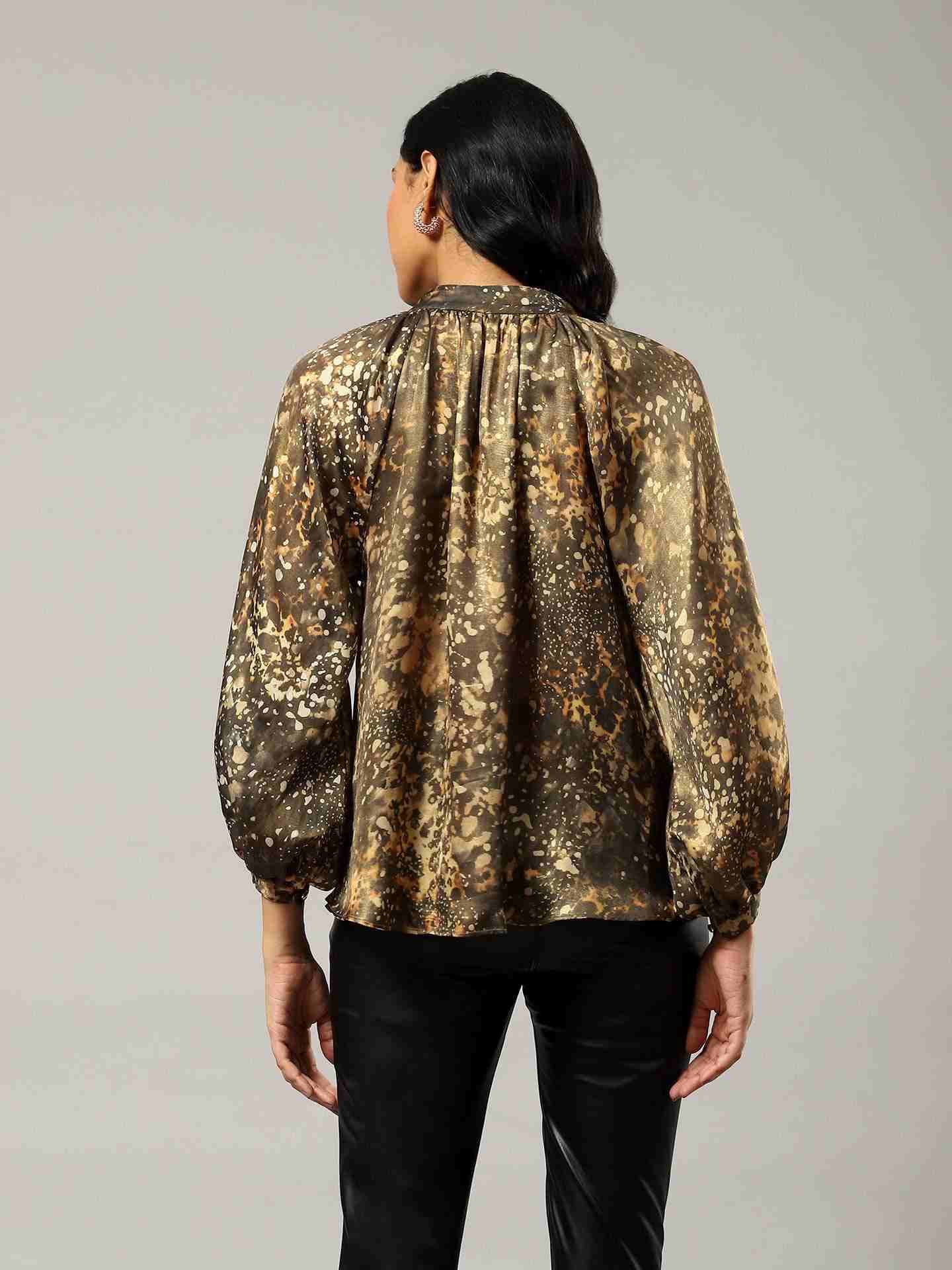 Olive Etoile Top