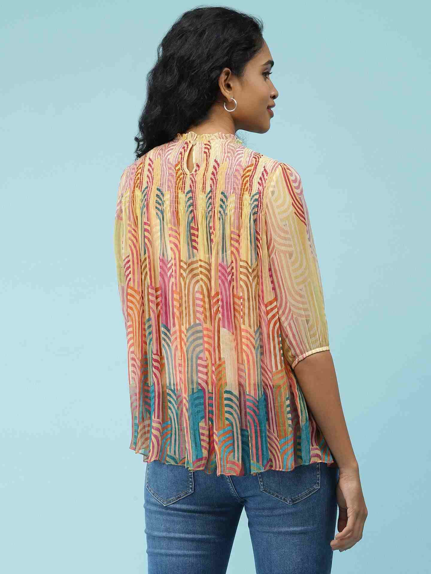 Multi Trippy Tales Top