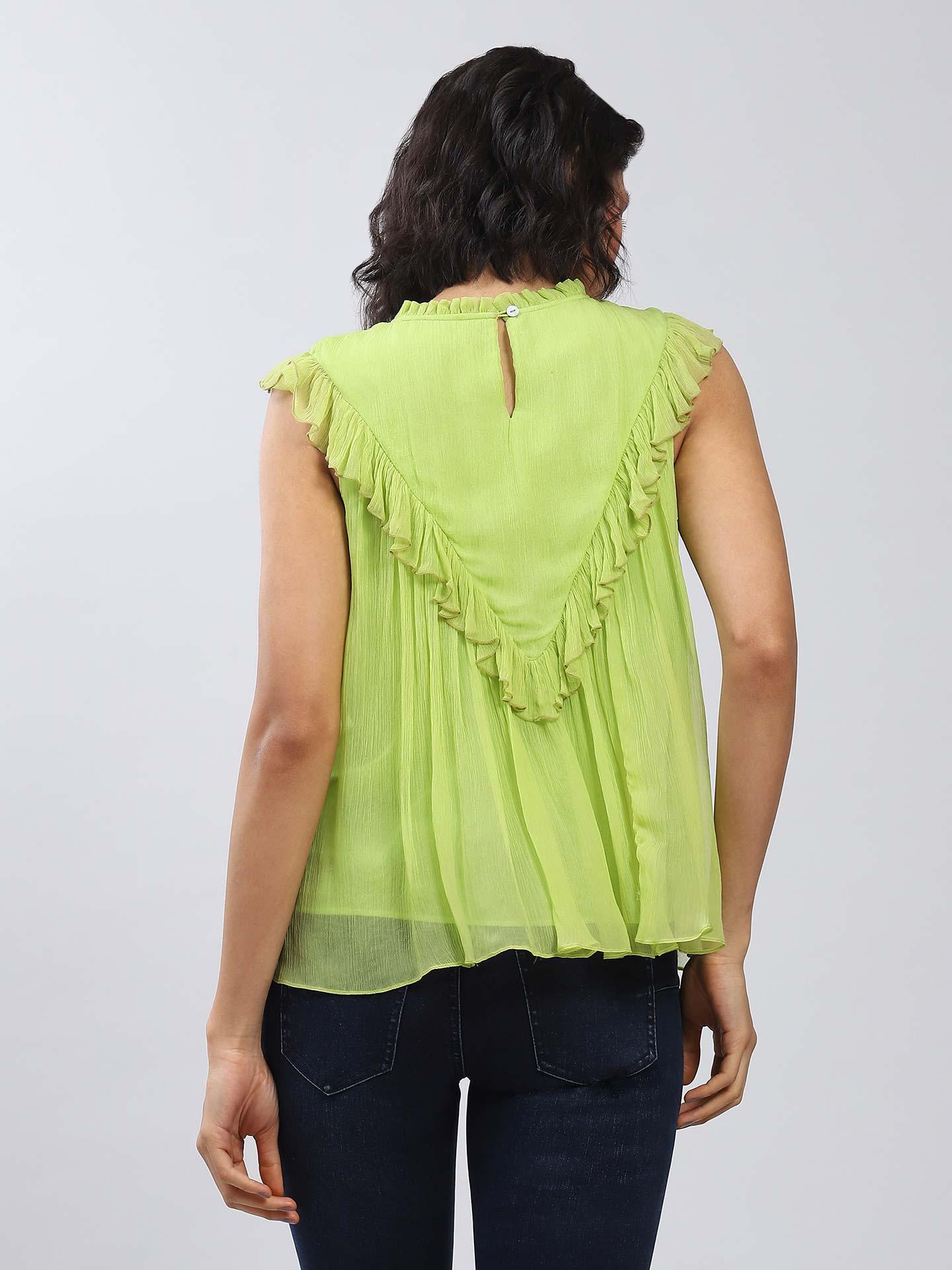 Bright Green Yazmin Top