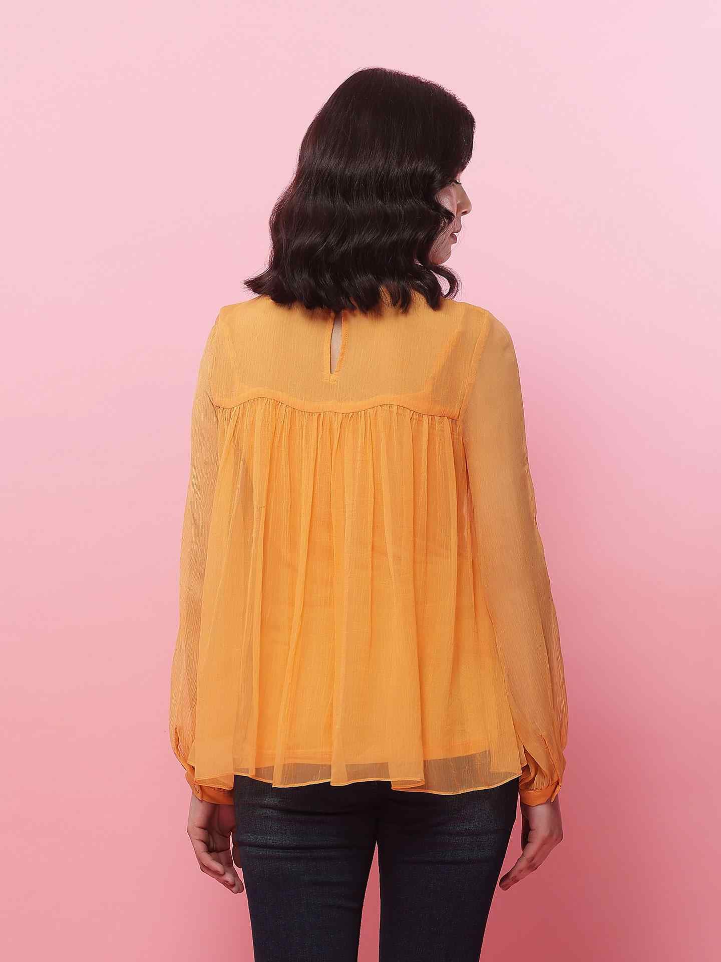 Pastel Orange Calev Tops