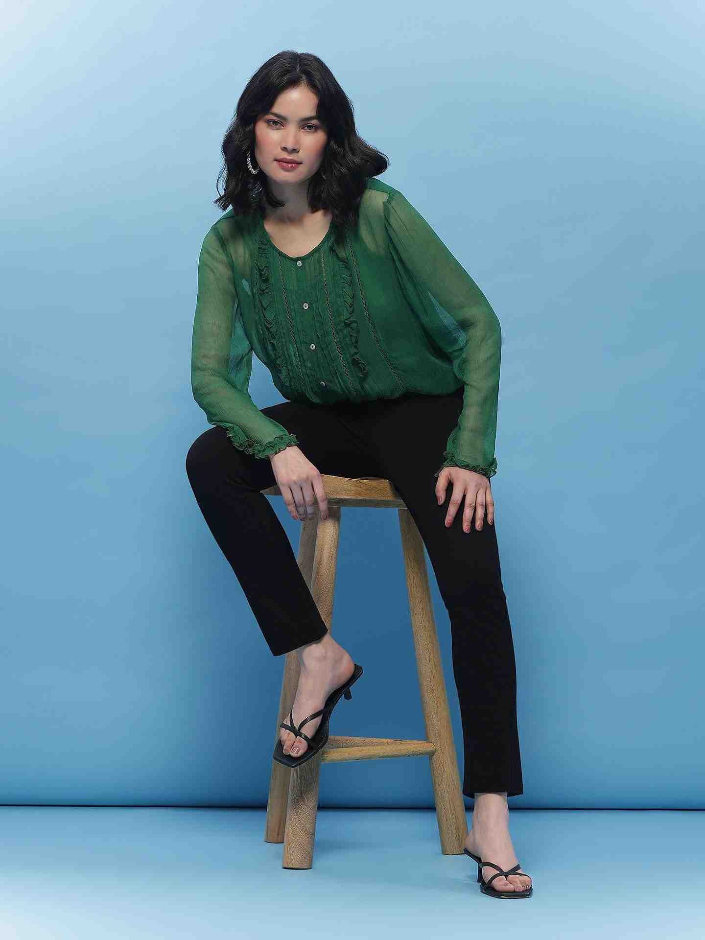 Emerald Delilah Tops