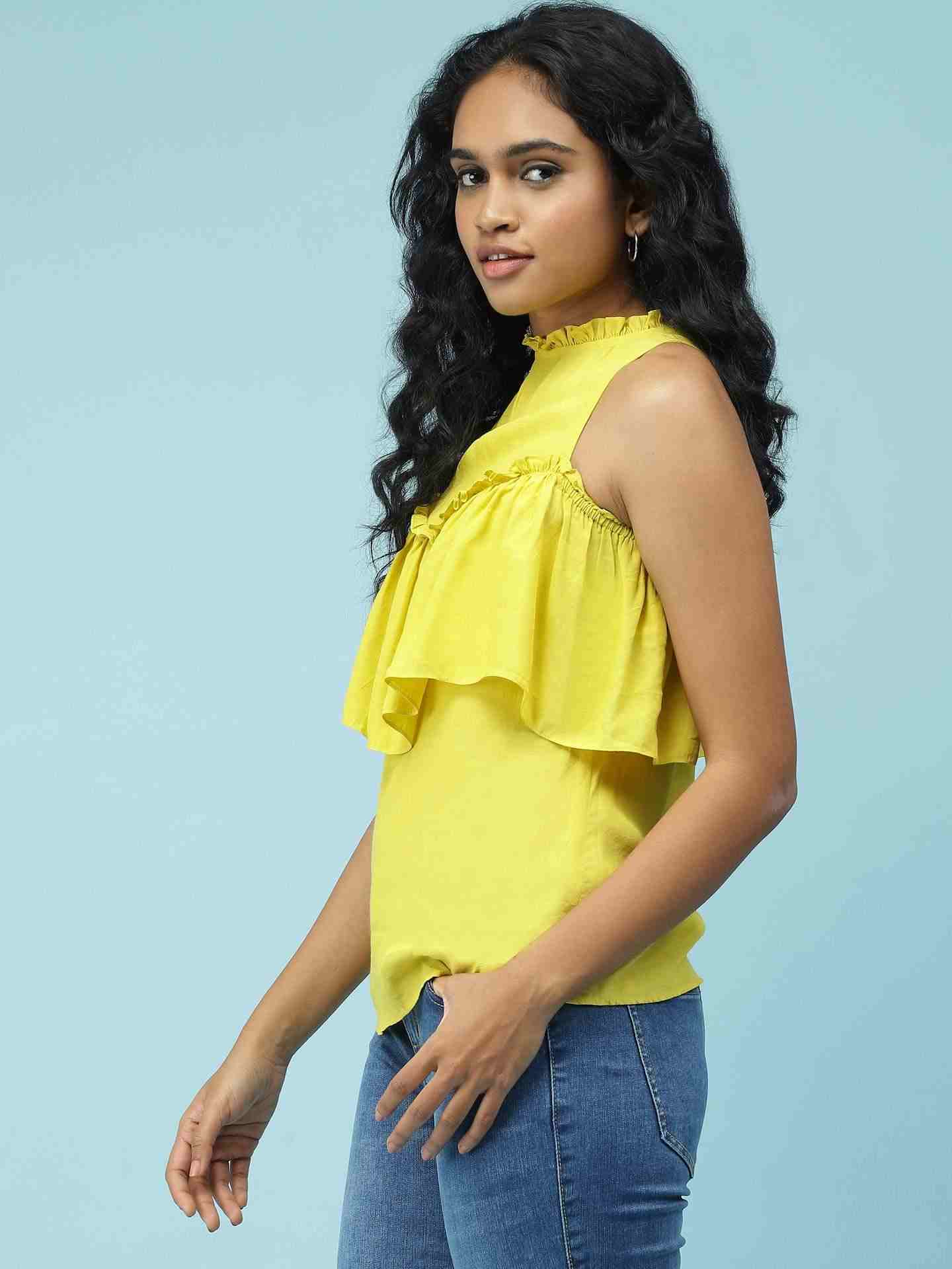 Lime Green Enora Top