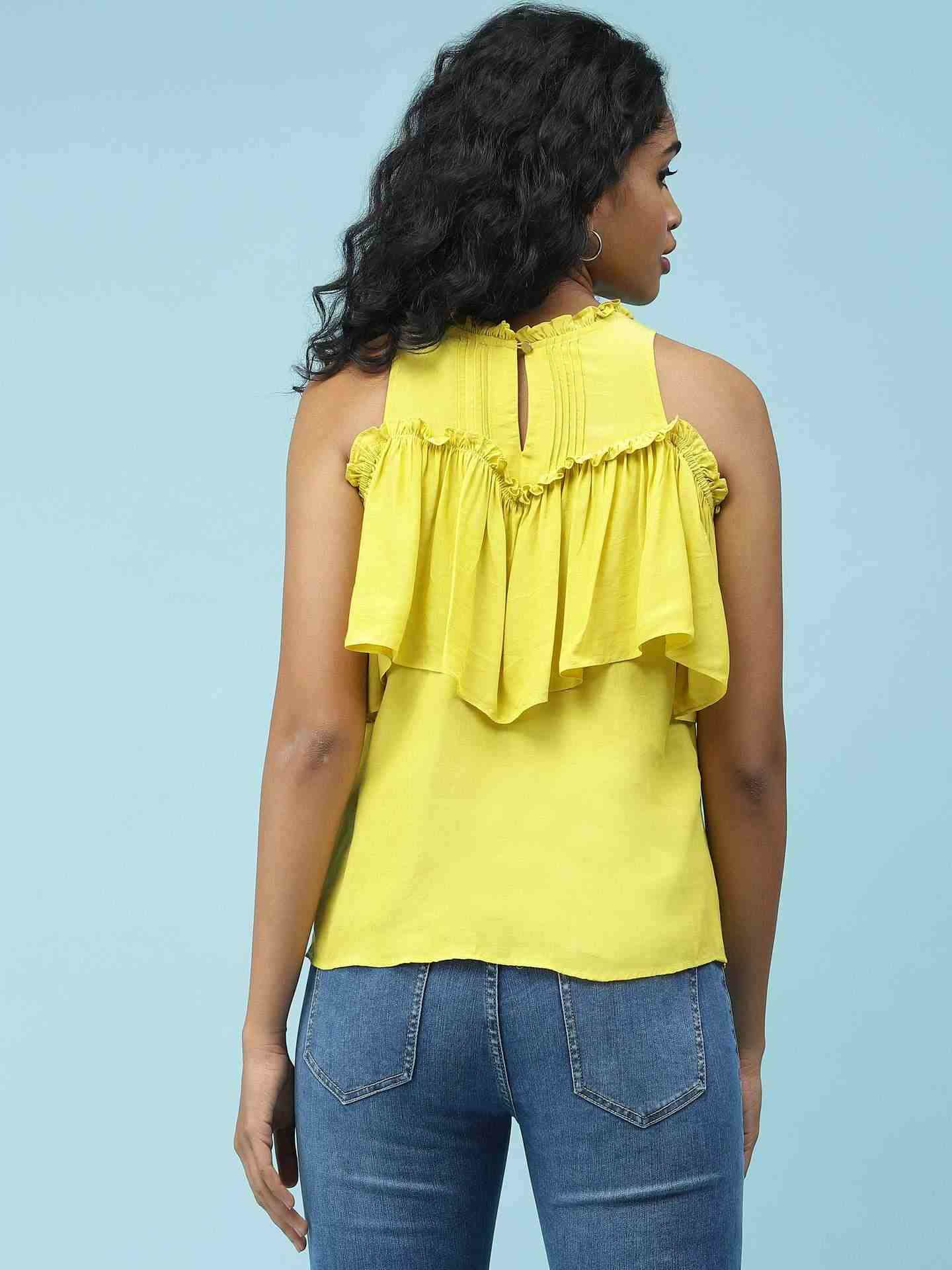 Lime Green Enora Top