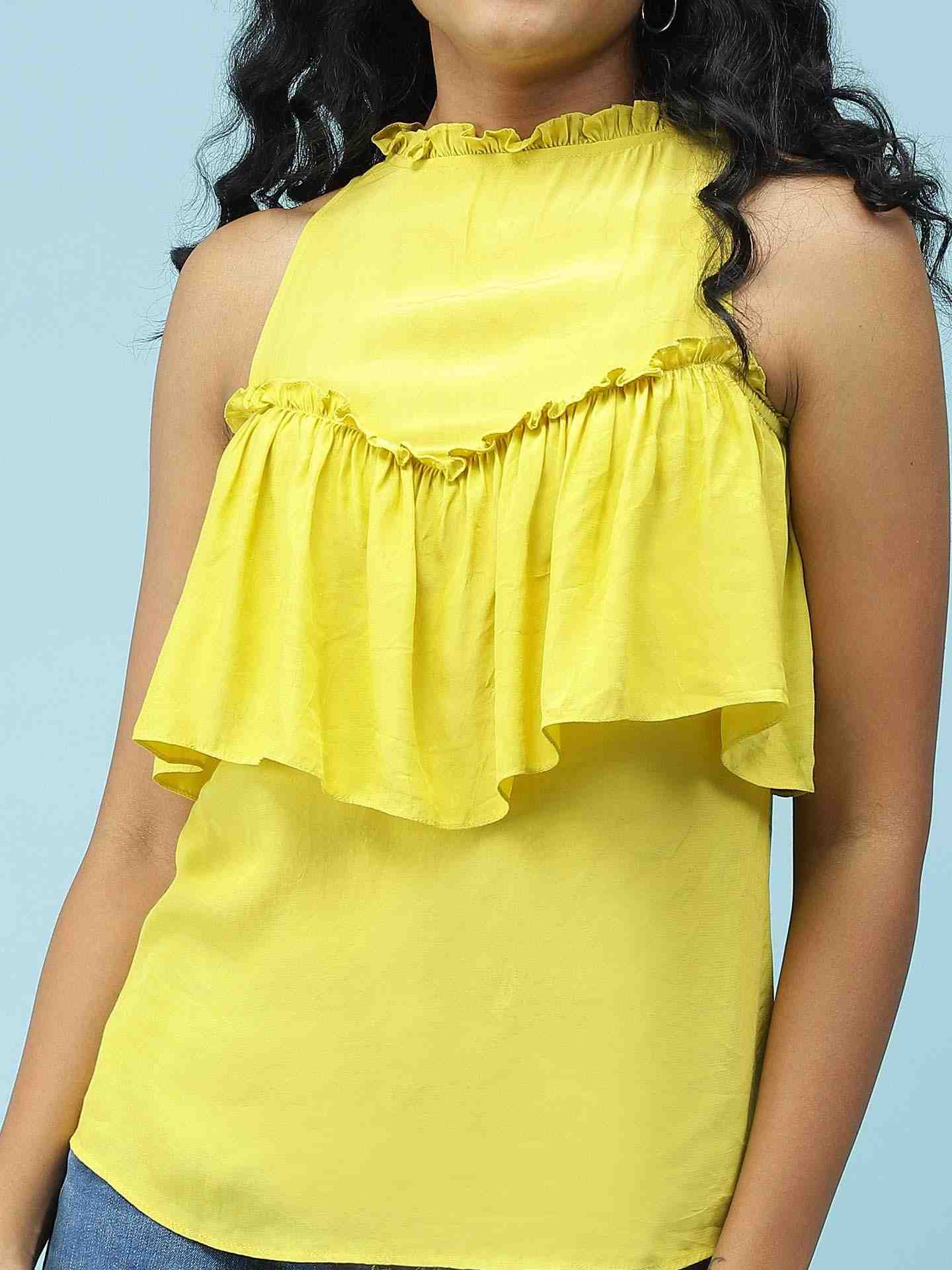 Lime Green Enora Top