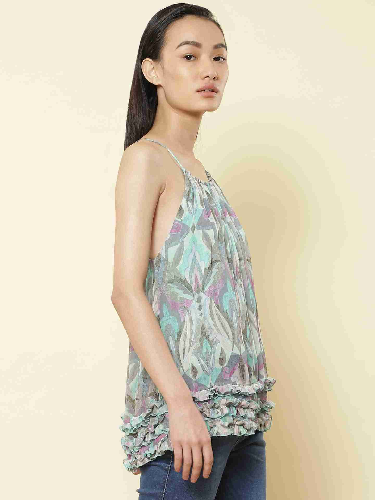 Green Tropics Top