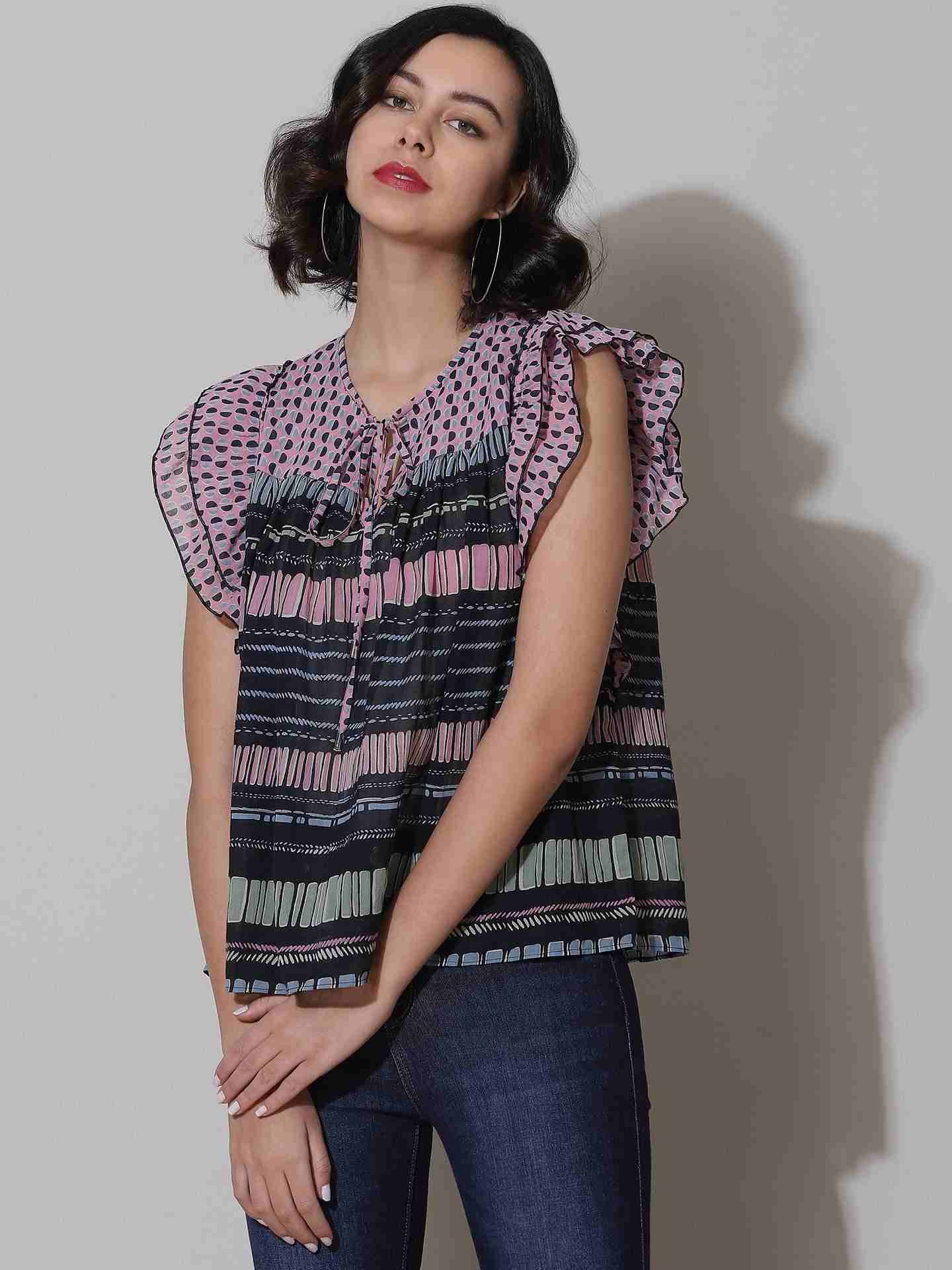 Blue Calida Top
