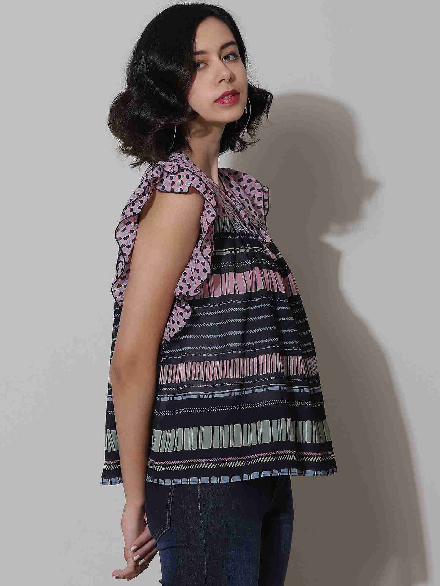 Blue Calida Top