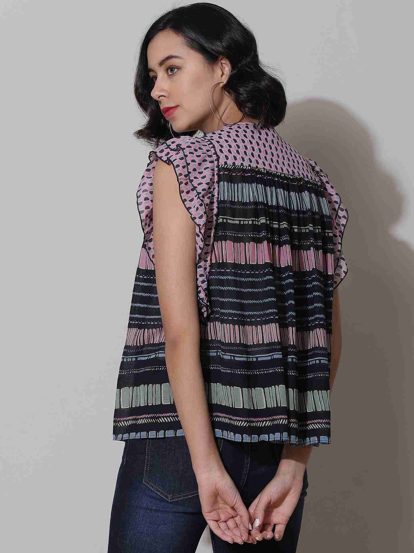 Blue Calida Top