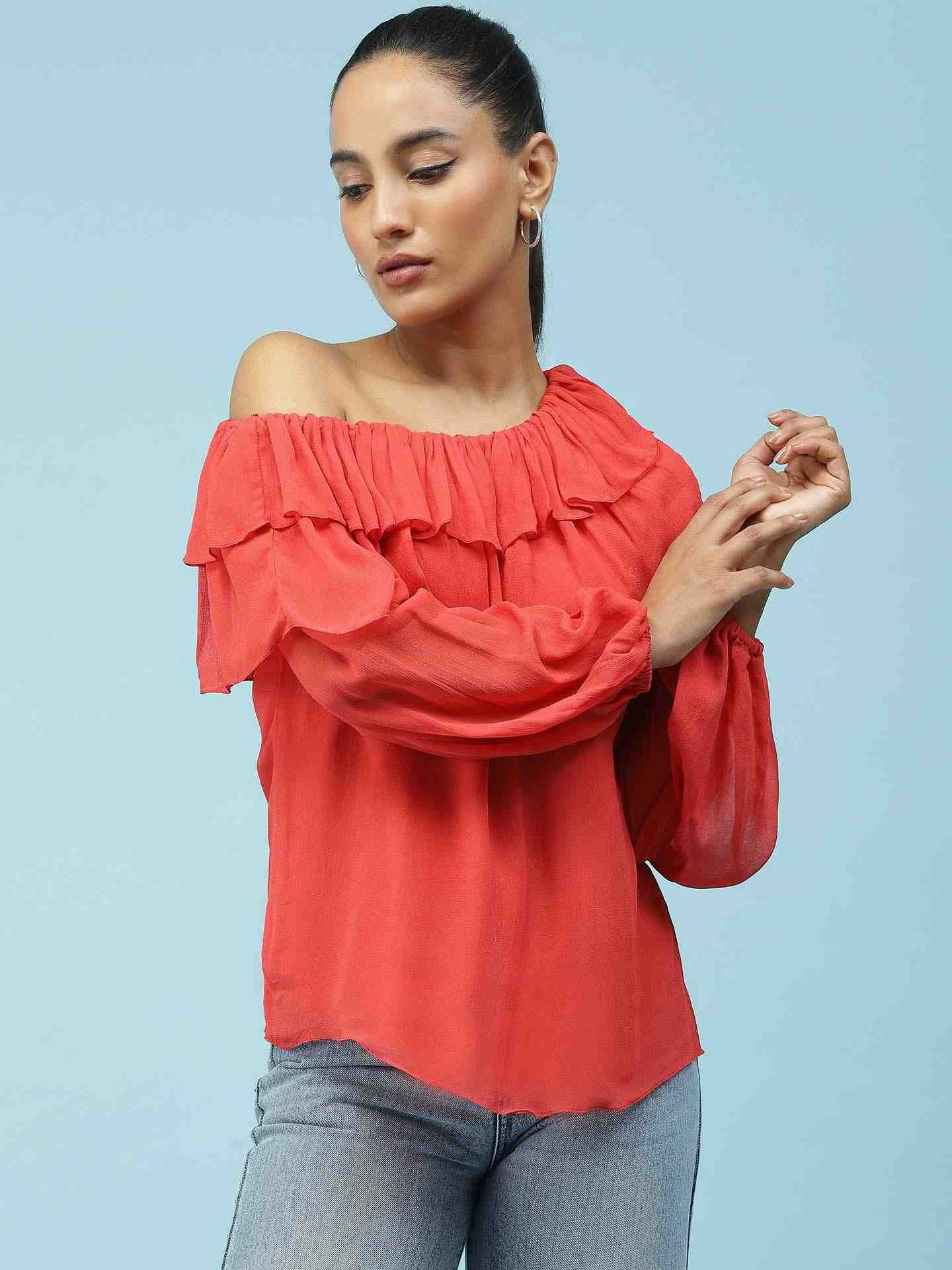 Brick Red Rene Top