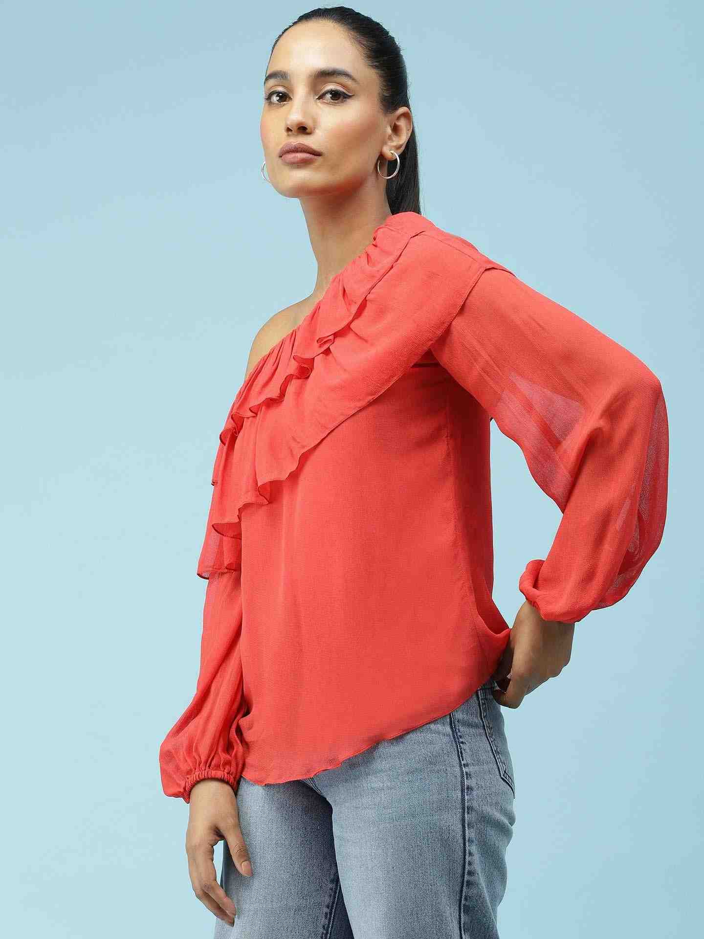 Brick Red Rene Top