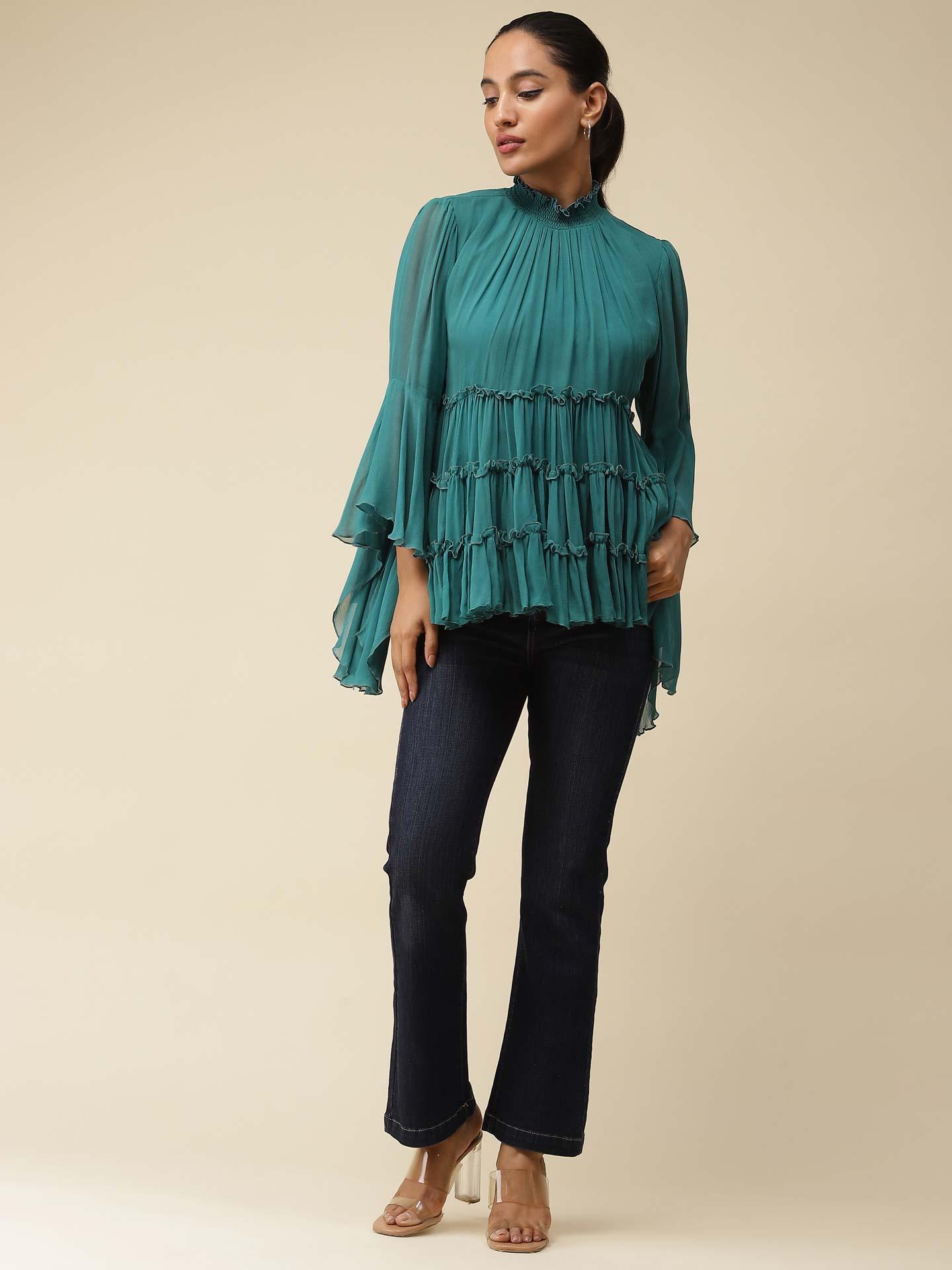 Emerald Green Rene Top