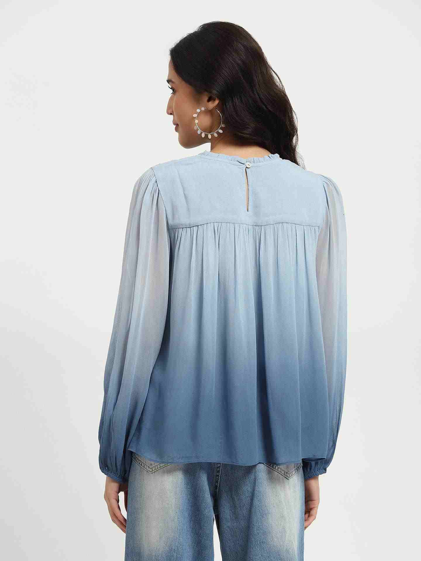 Blue Anza Top