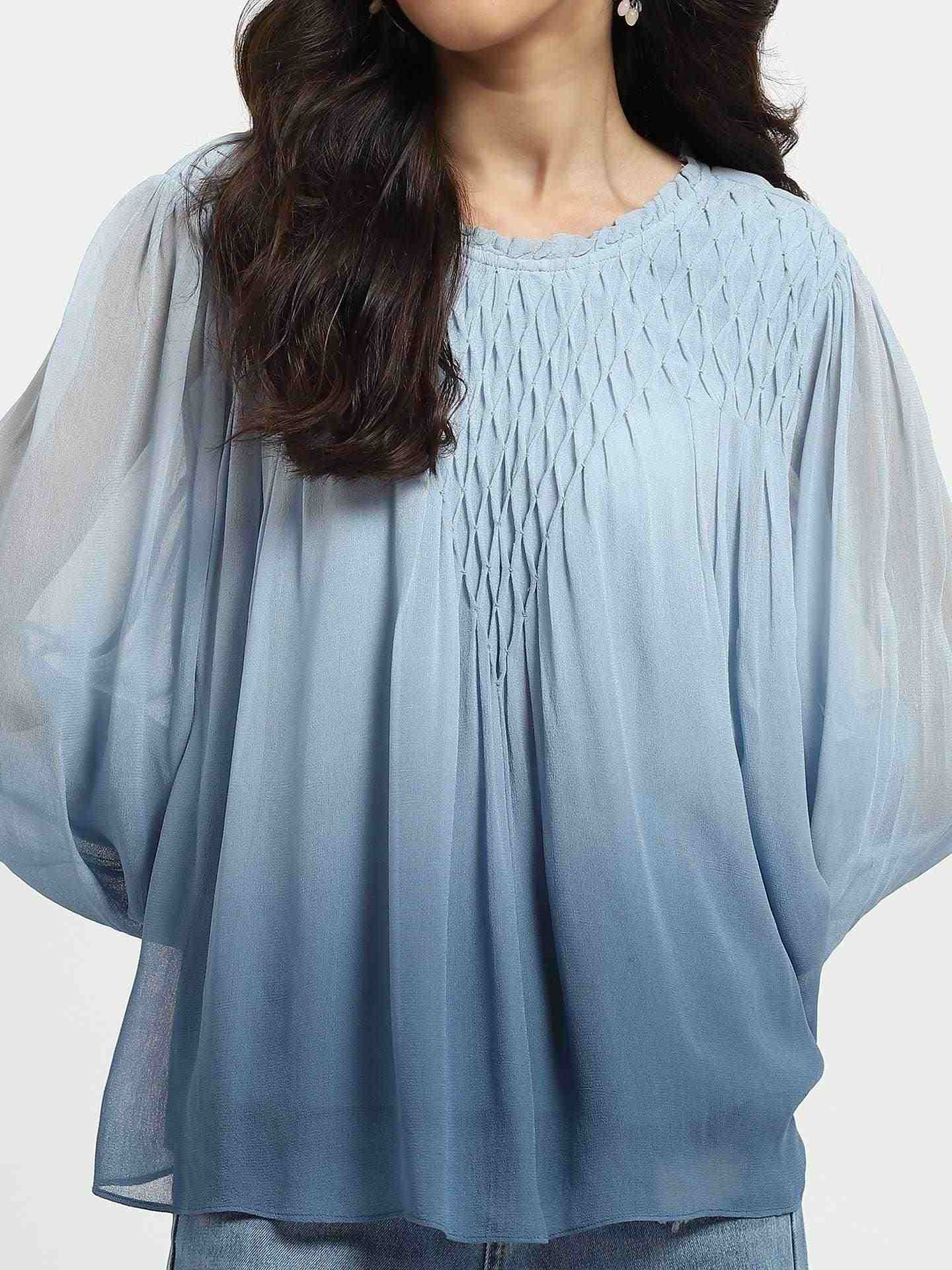 Blue Anza Top
