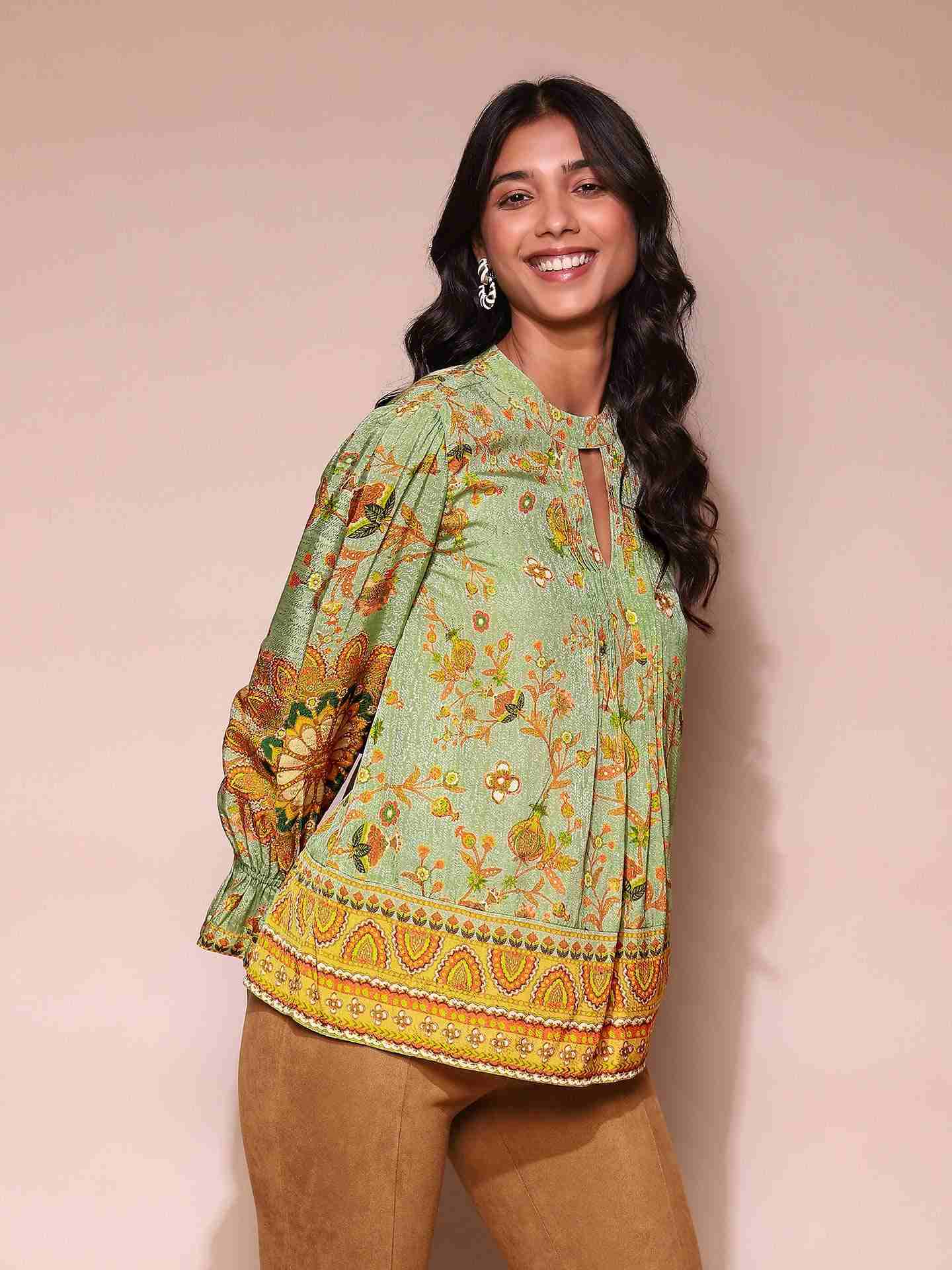 Green Nia Top