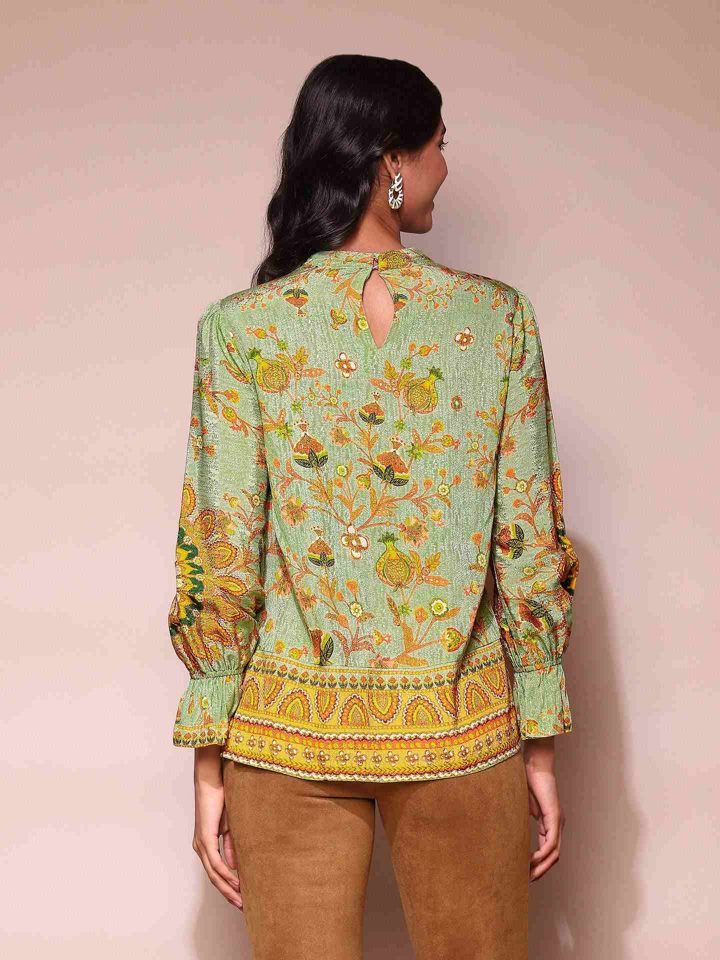 Green Nia Top