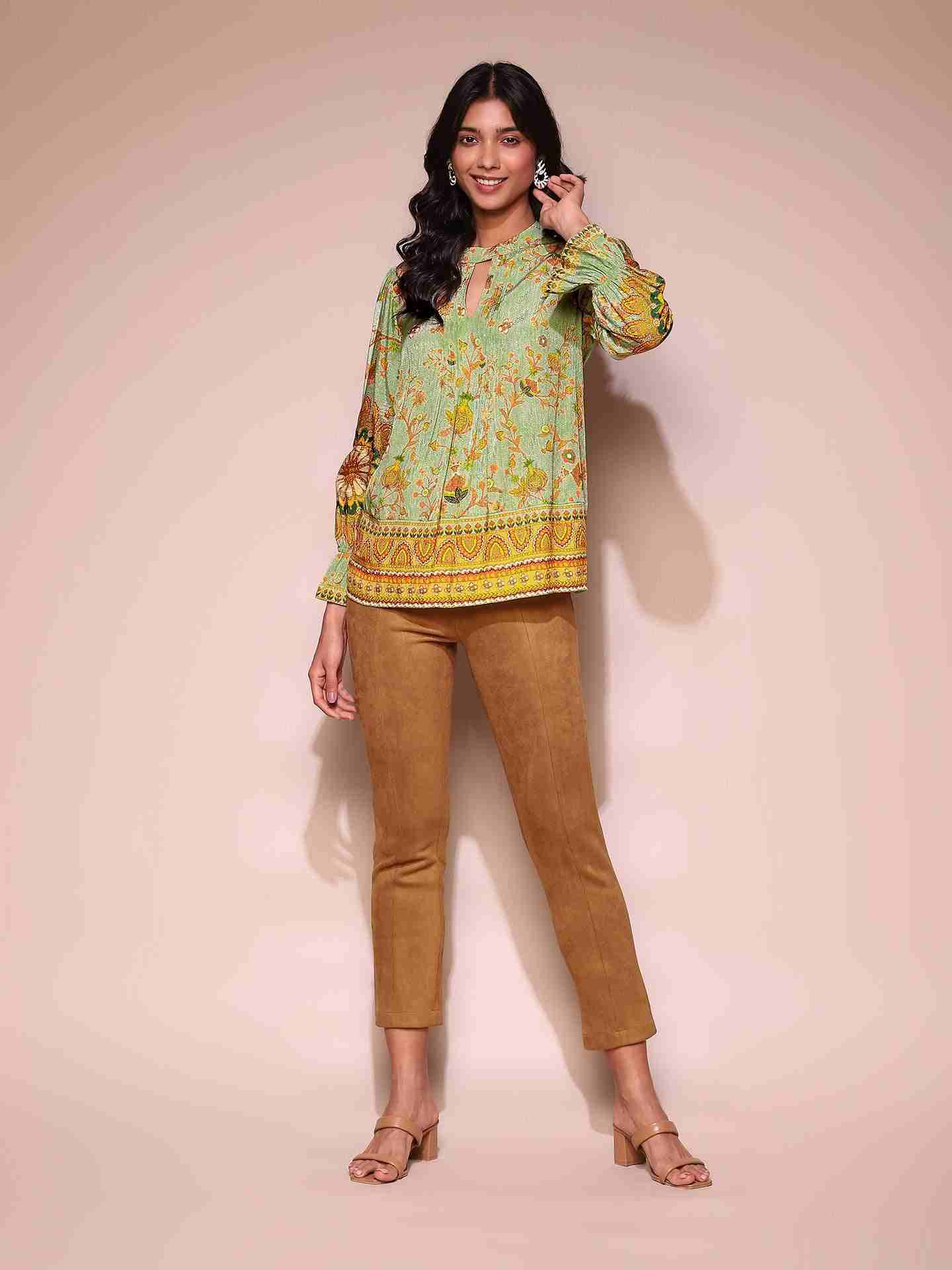 Green Nia Top