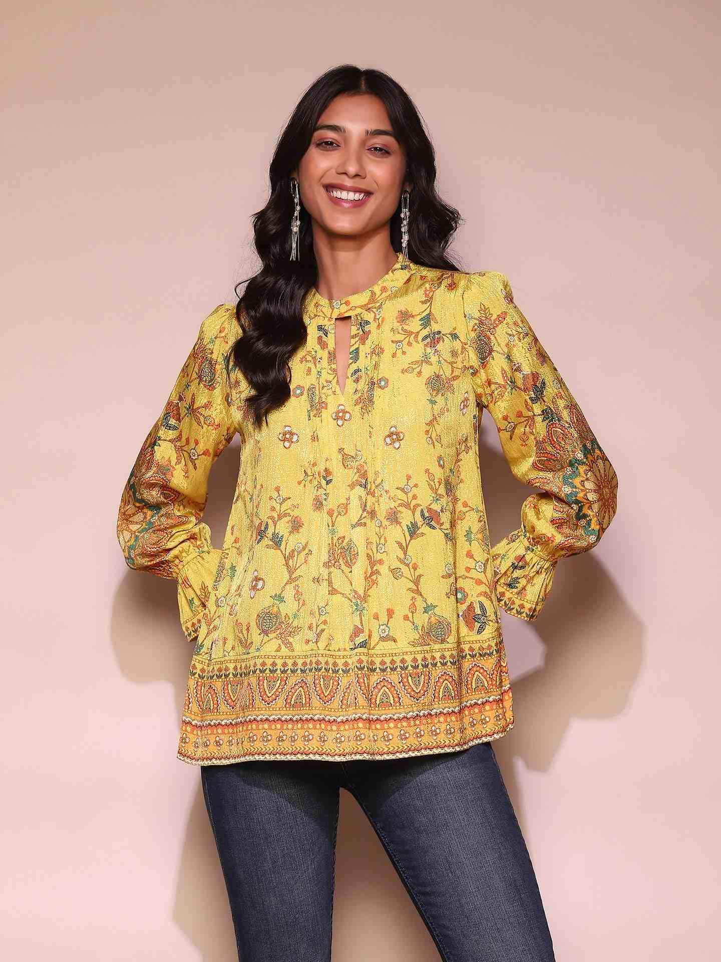 Yellow Nia Top