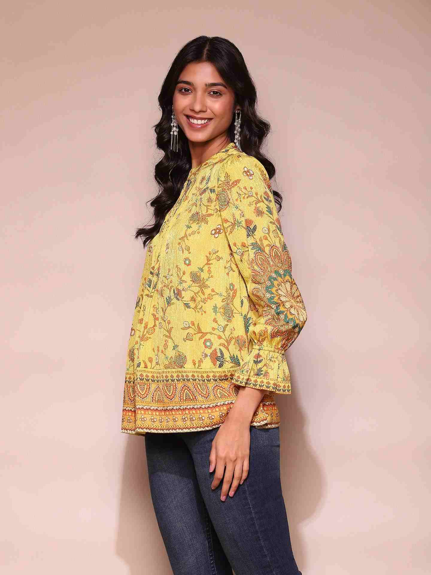 Yellow Nia Top