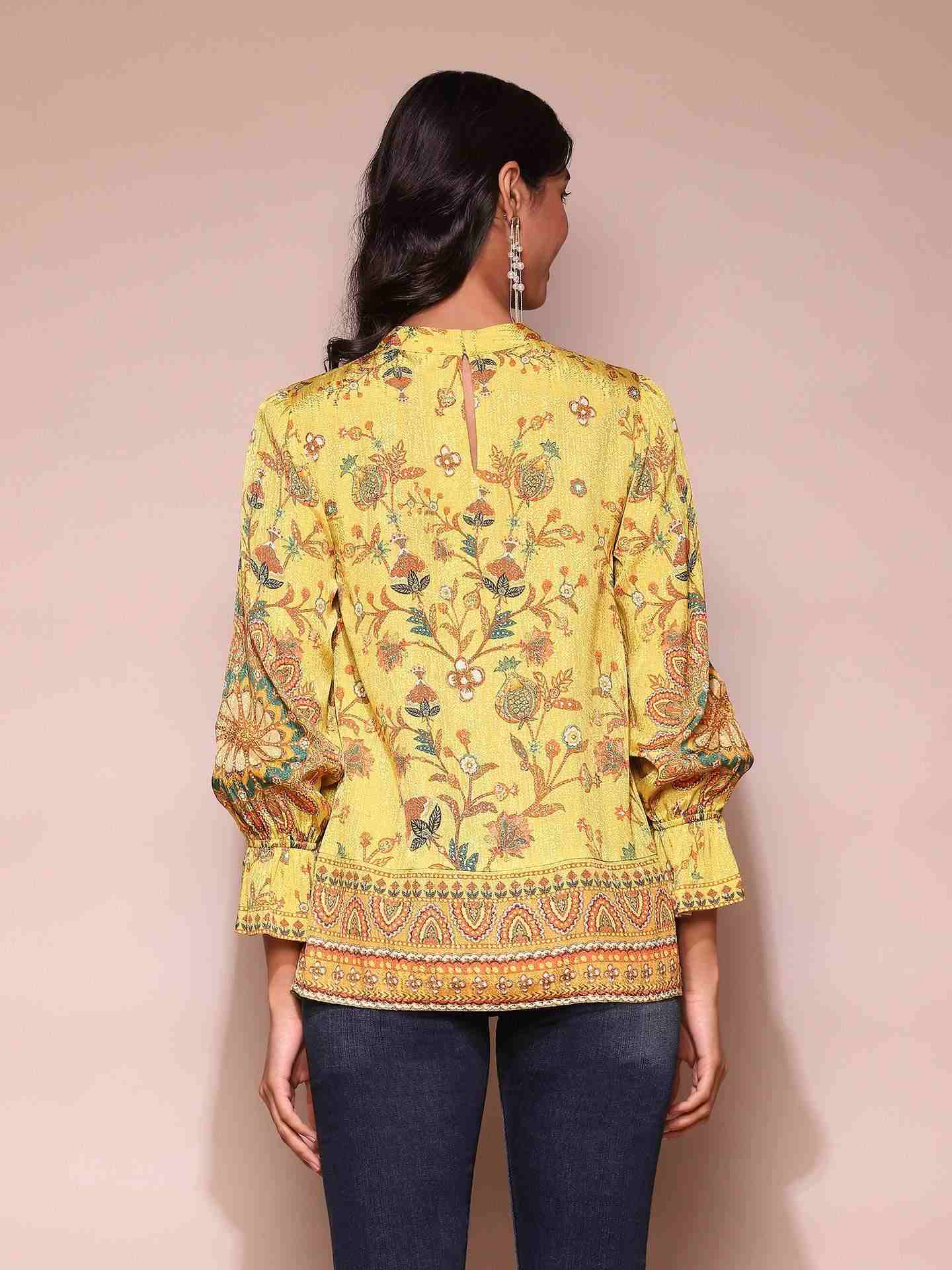 Yellow Nia Top