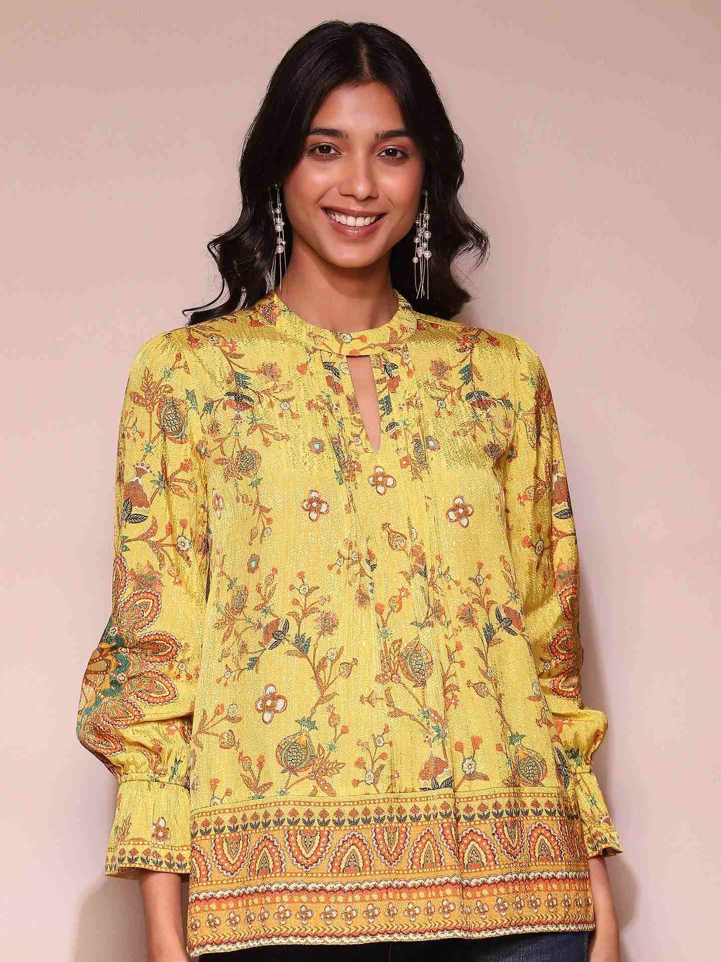 Yellow Nia Top