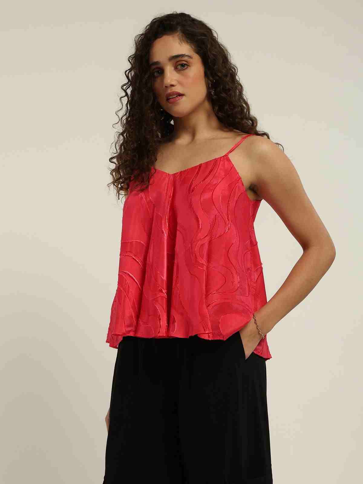 Red Penelope Top