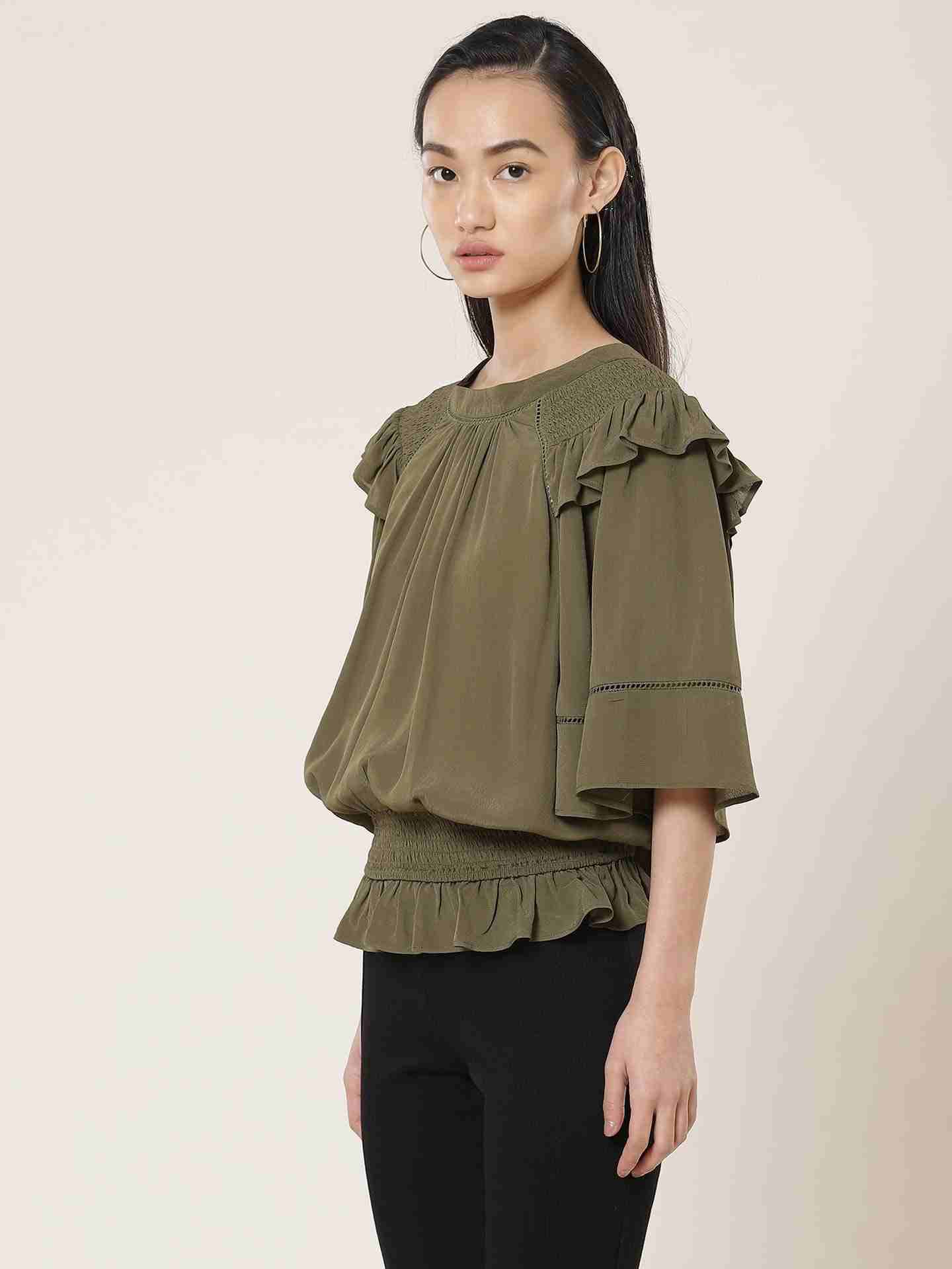 Olive Leisure Basics Top