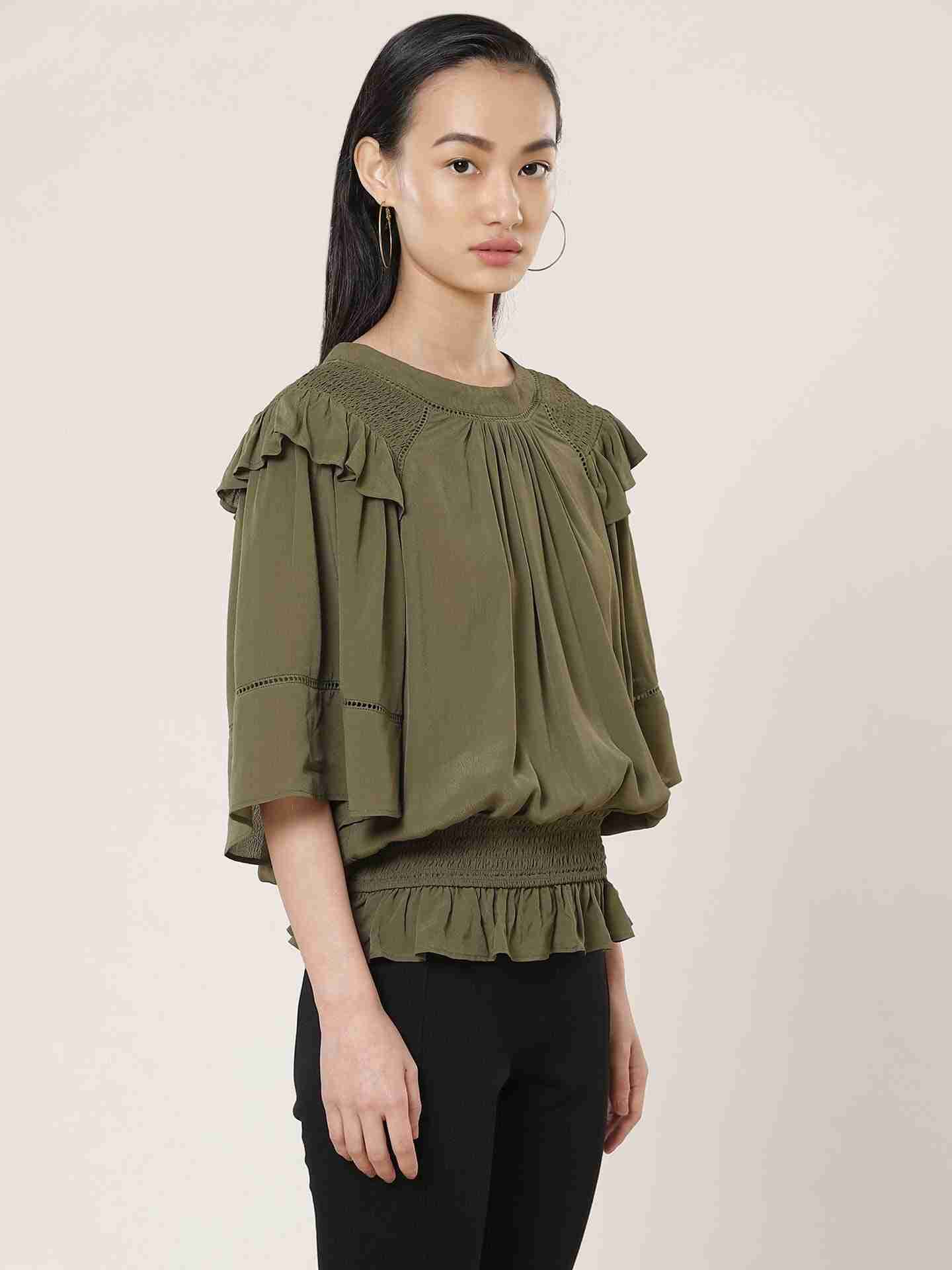 Olive Leisure Basics Top